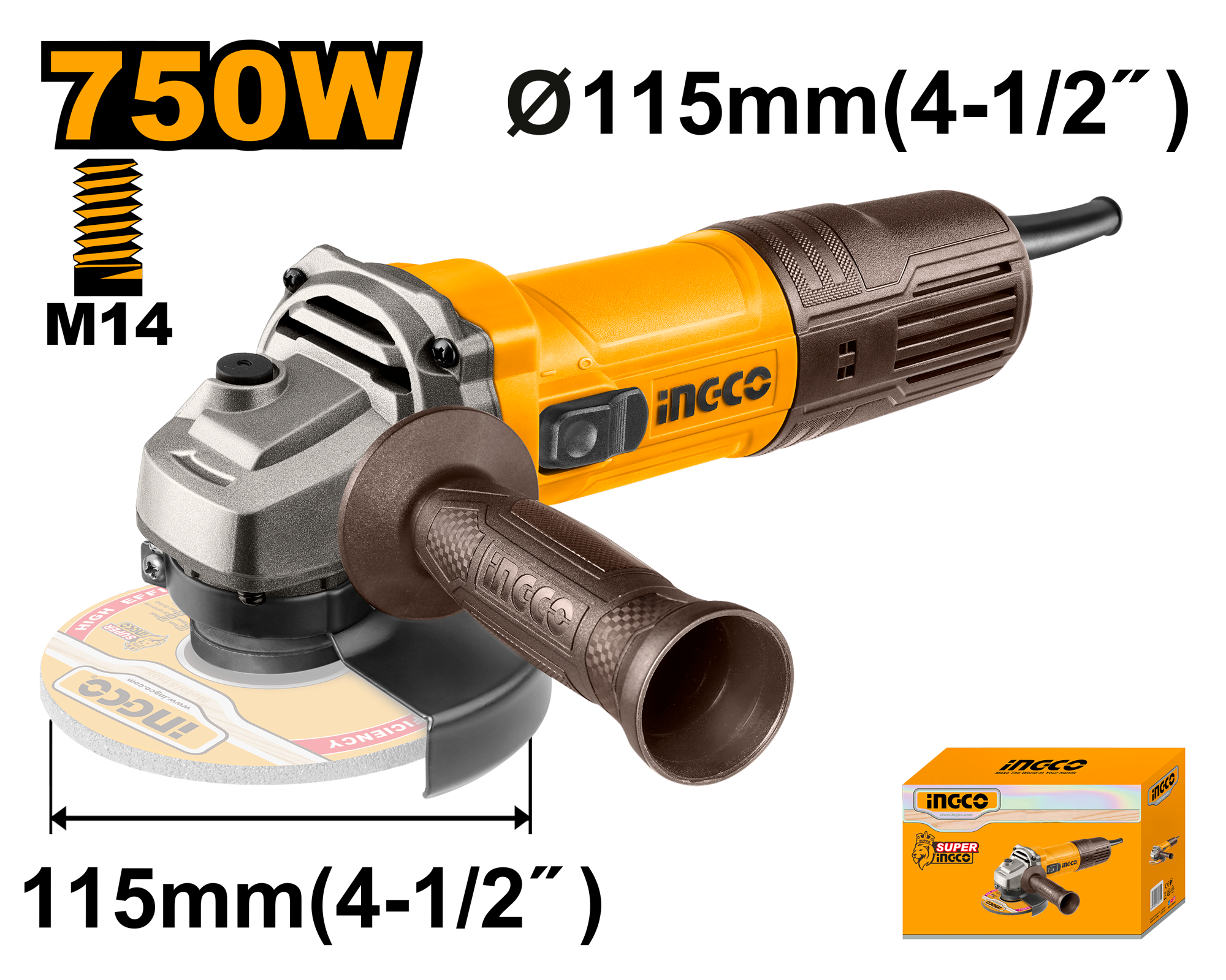 Flex Unghiular 750W 115mm