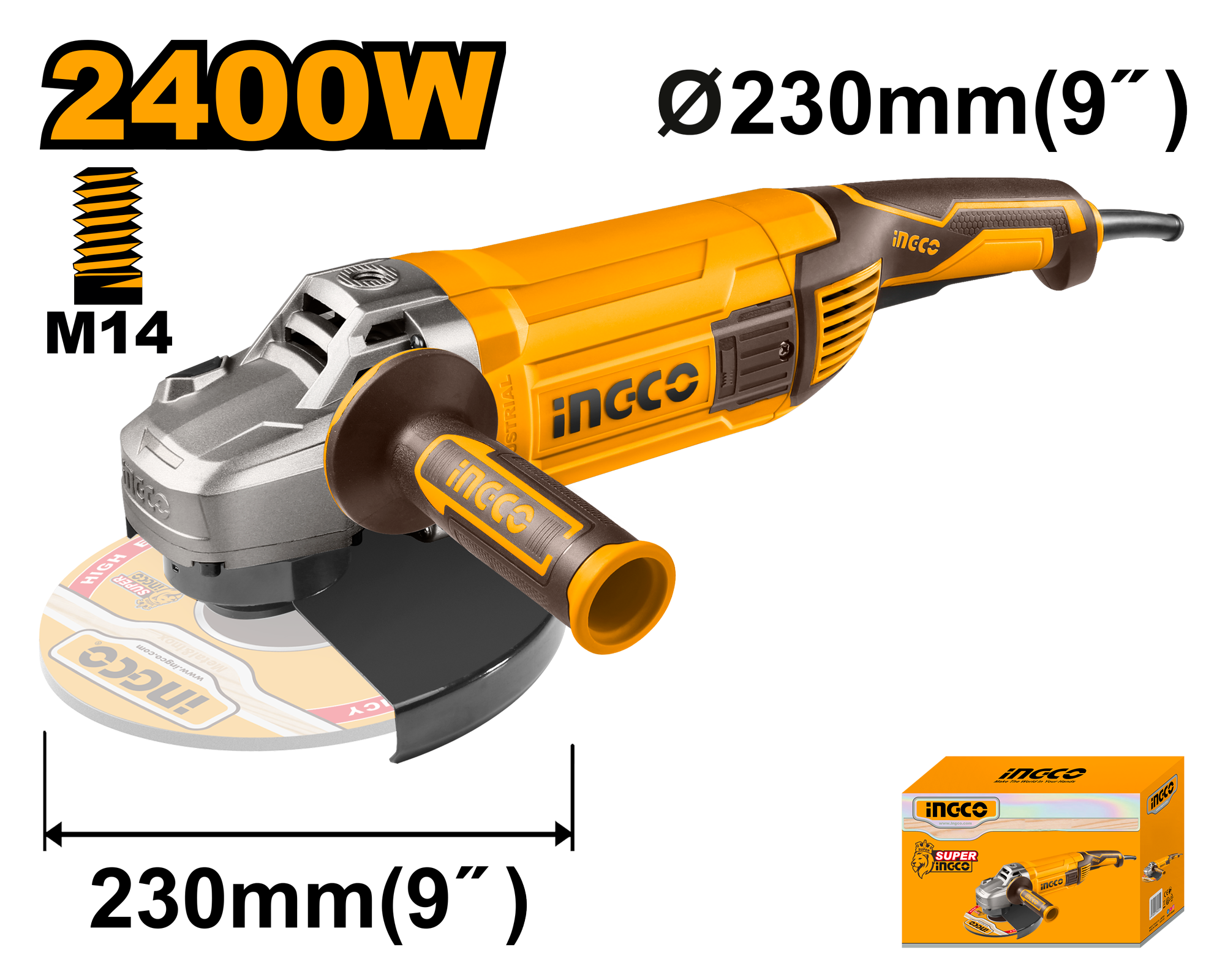 Flex Unghiular 2400W 230mm
