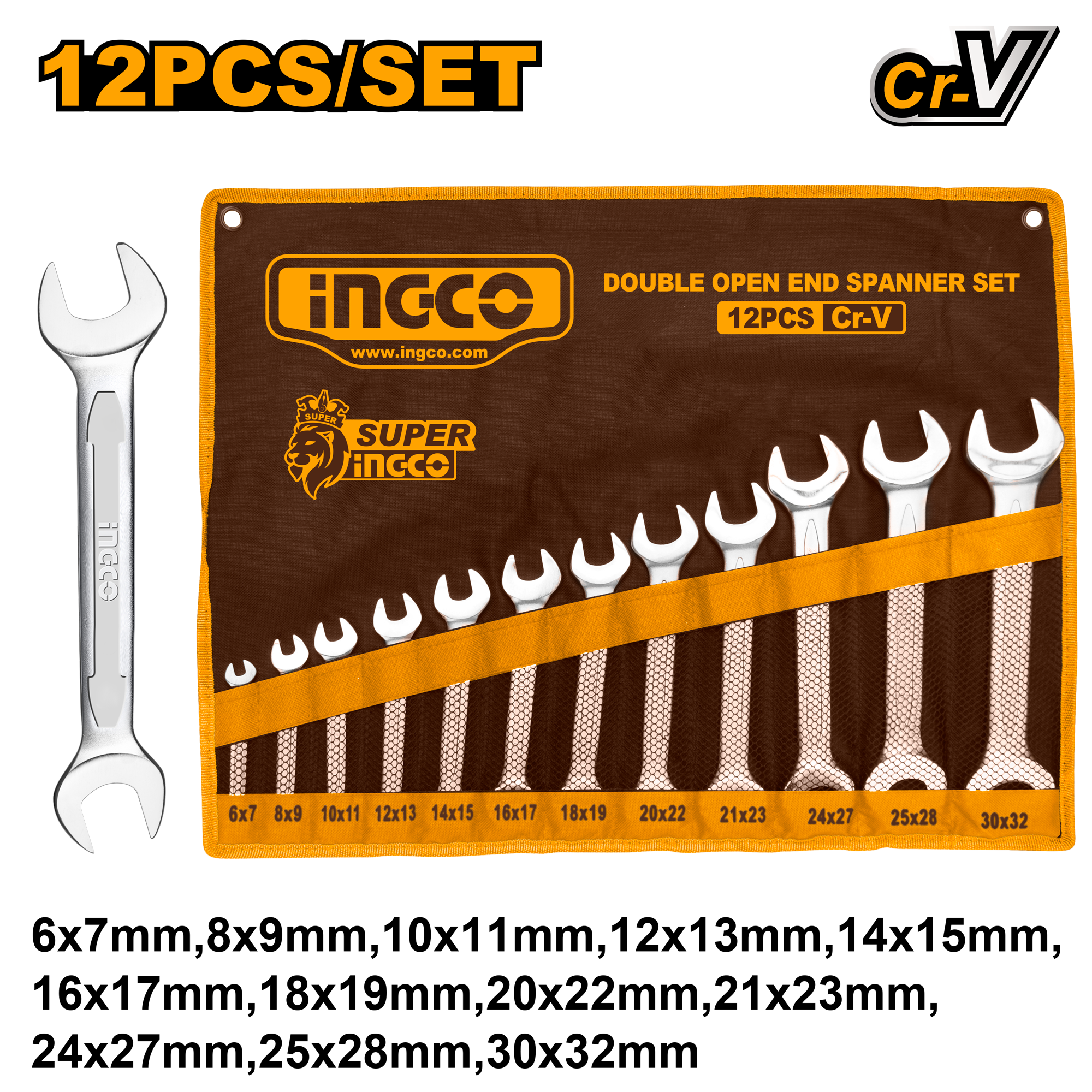 Chei fixe in Panza Set 12buc 6-32mm