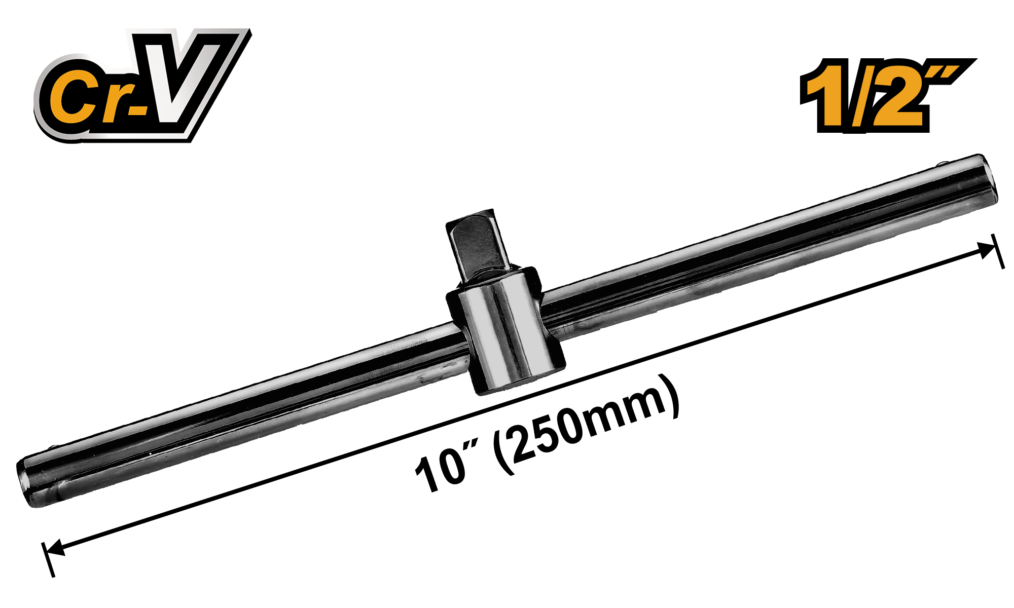 Teu Culisabil Tubulara 1/2 250mm