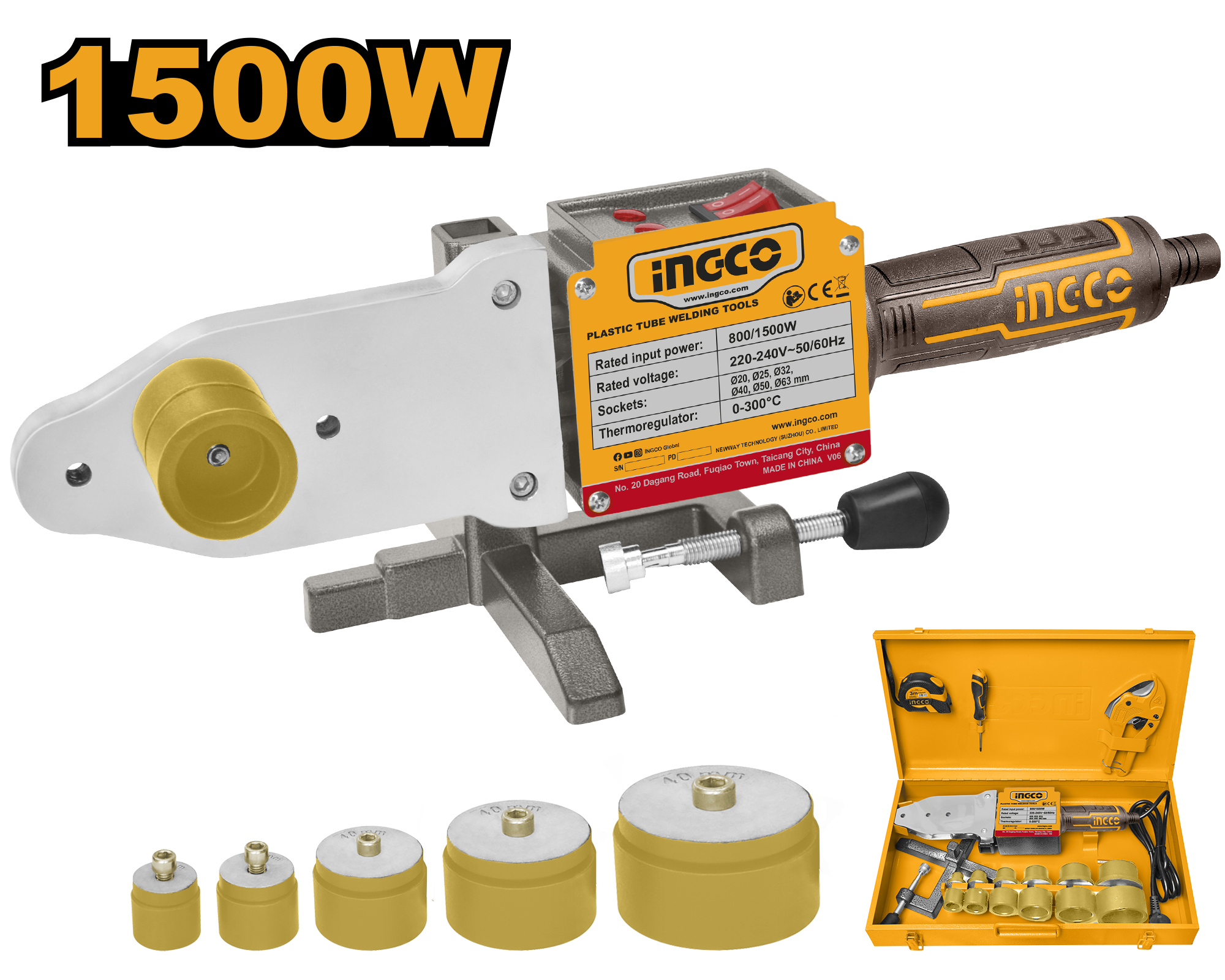 Trusa PPR 1500W 20-63 MM