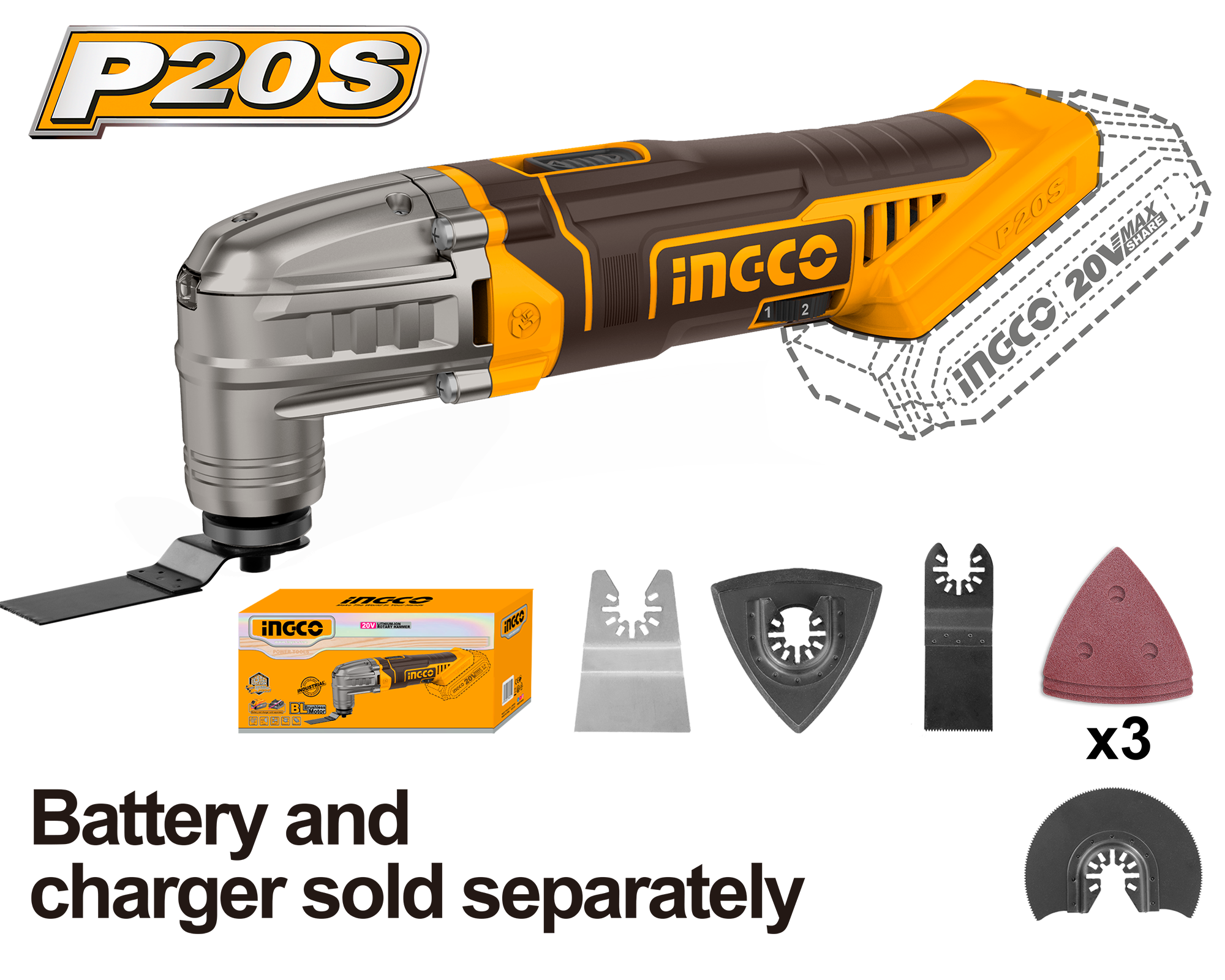 Unealta Multifunctionala 20V