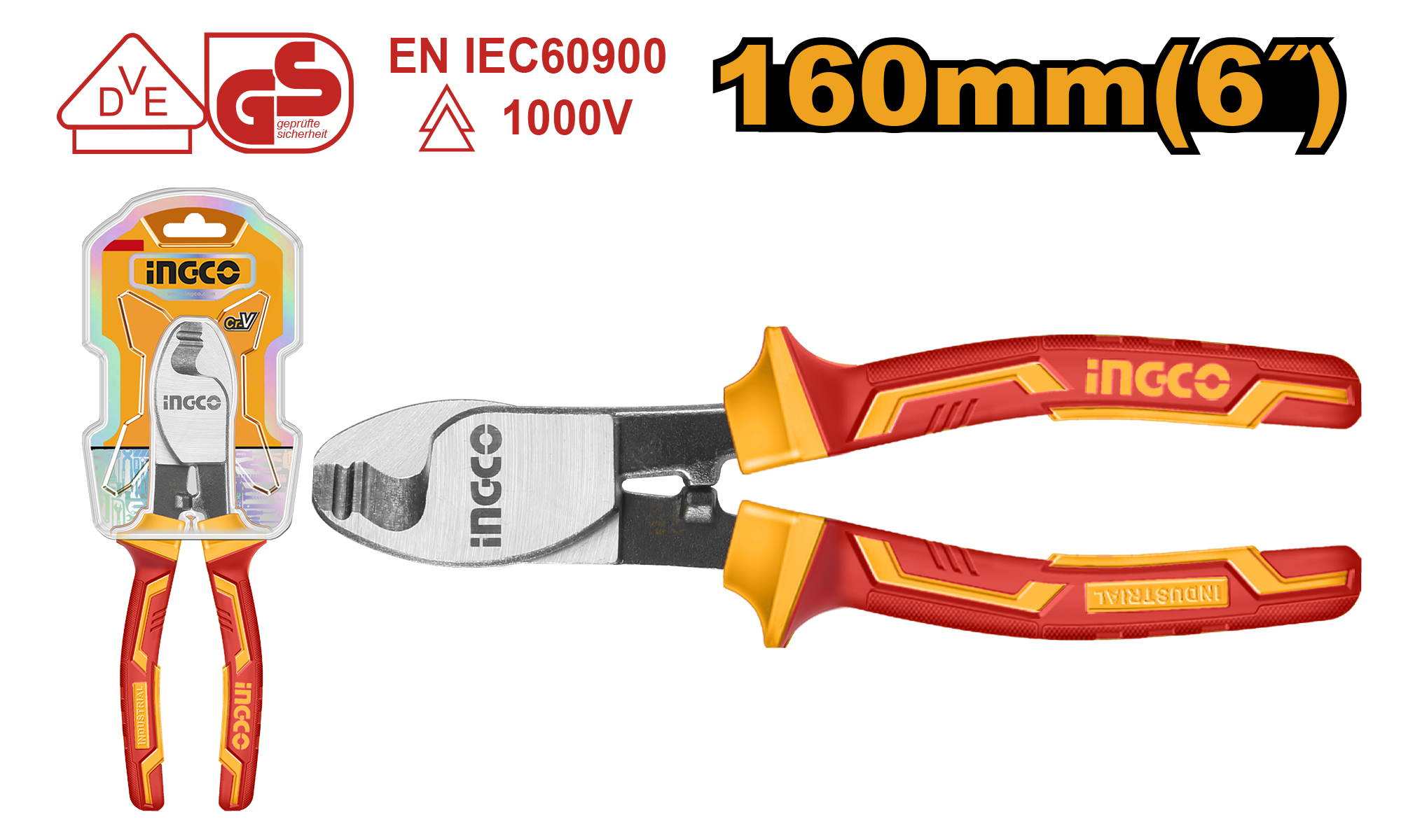 Patent Taietor Cabluri 6''/160mm 1000V