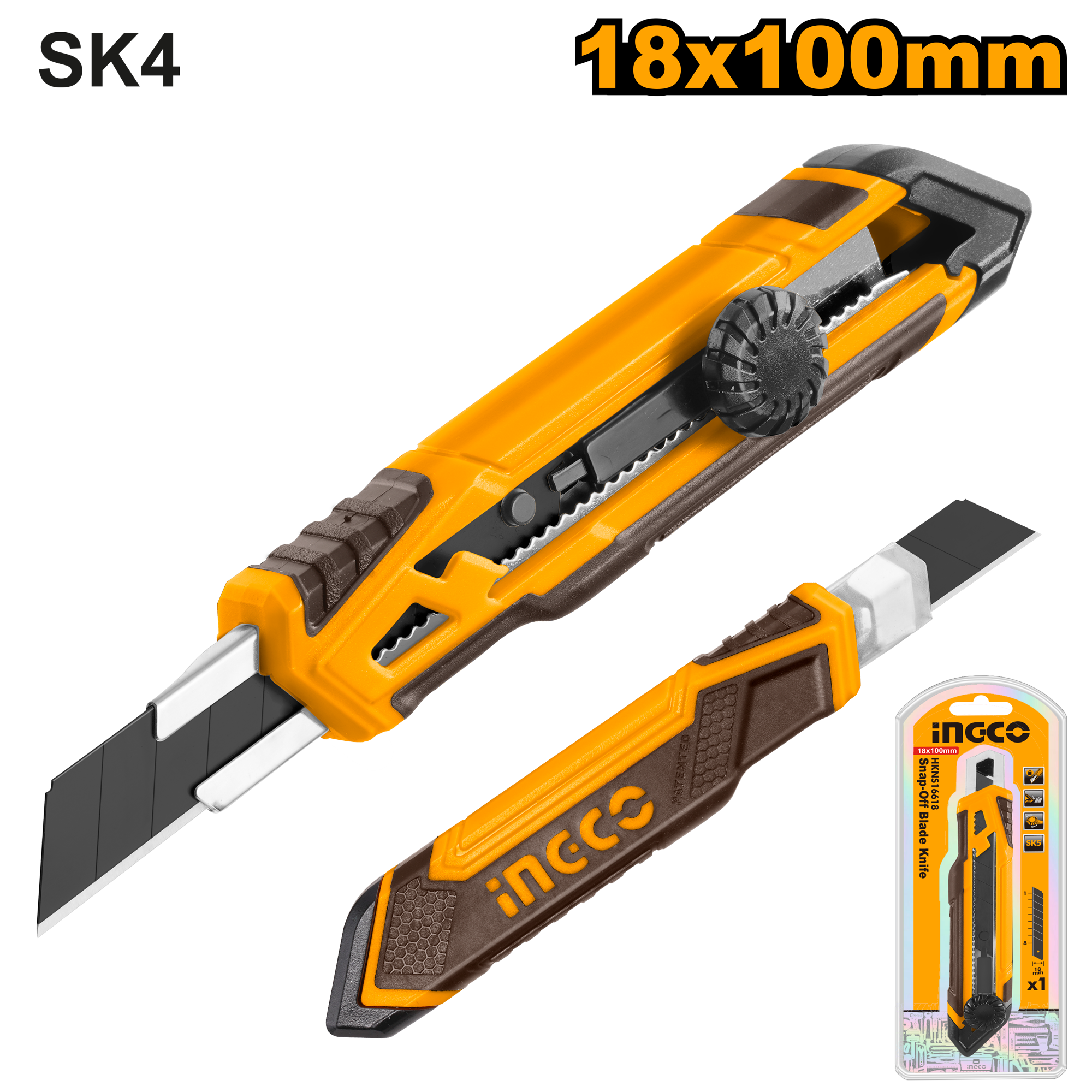 Cutter Plastic cu Strangere Lama