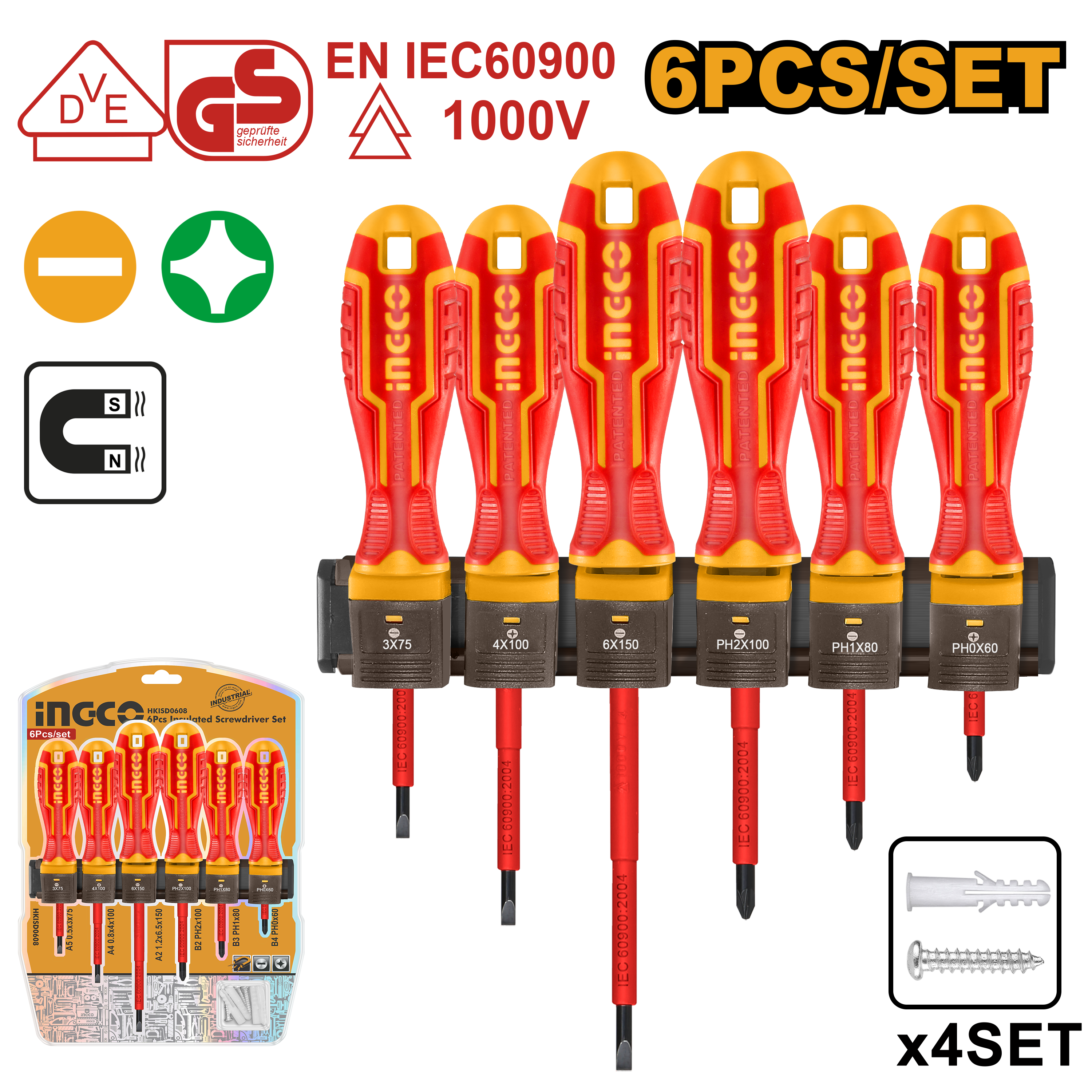 Surubelnite Electricieni 6pcs