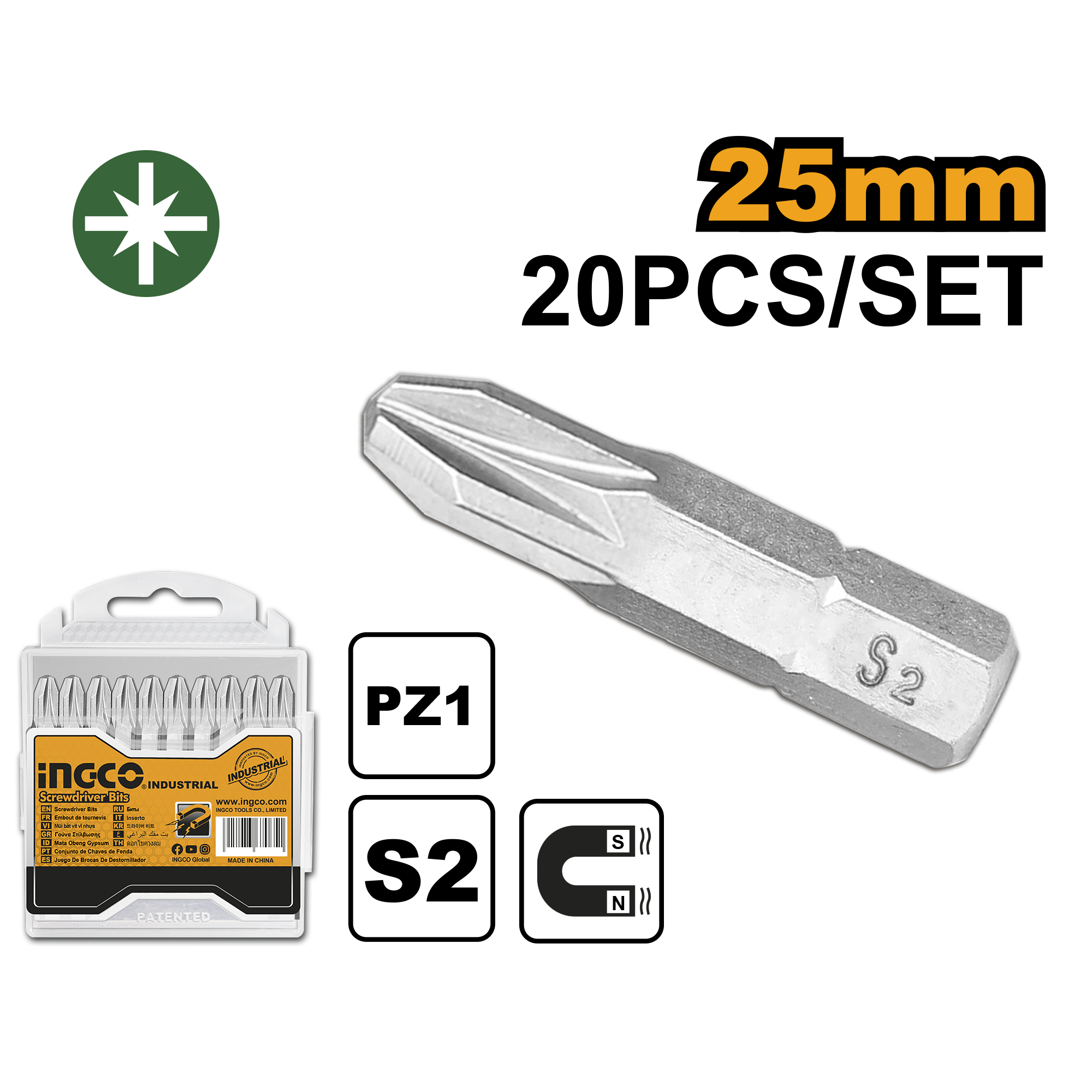 Set Biti PZ1 Scurti 20buc
