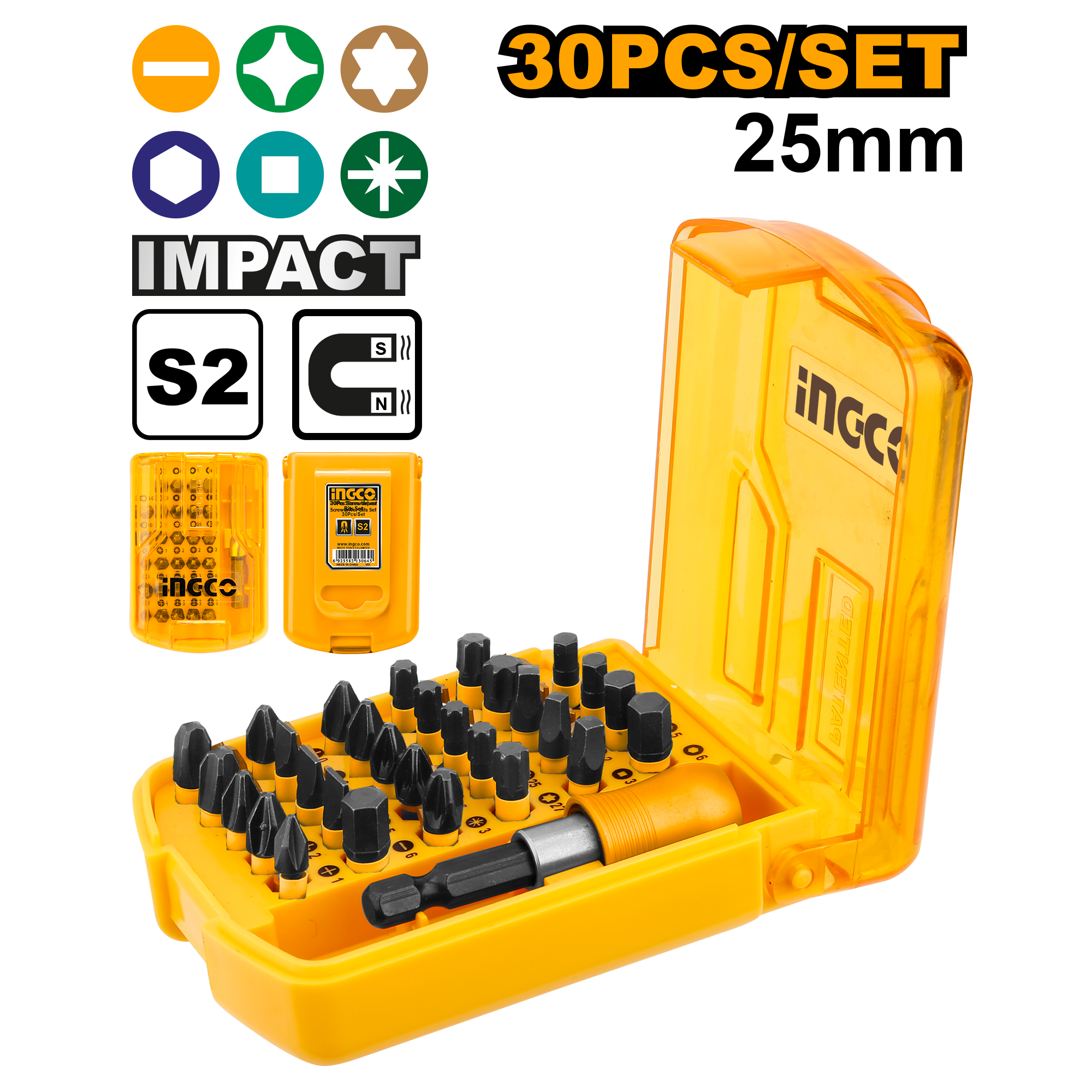 Set Biti Impact 30buc