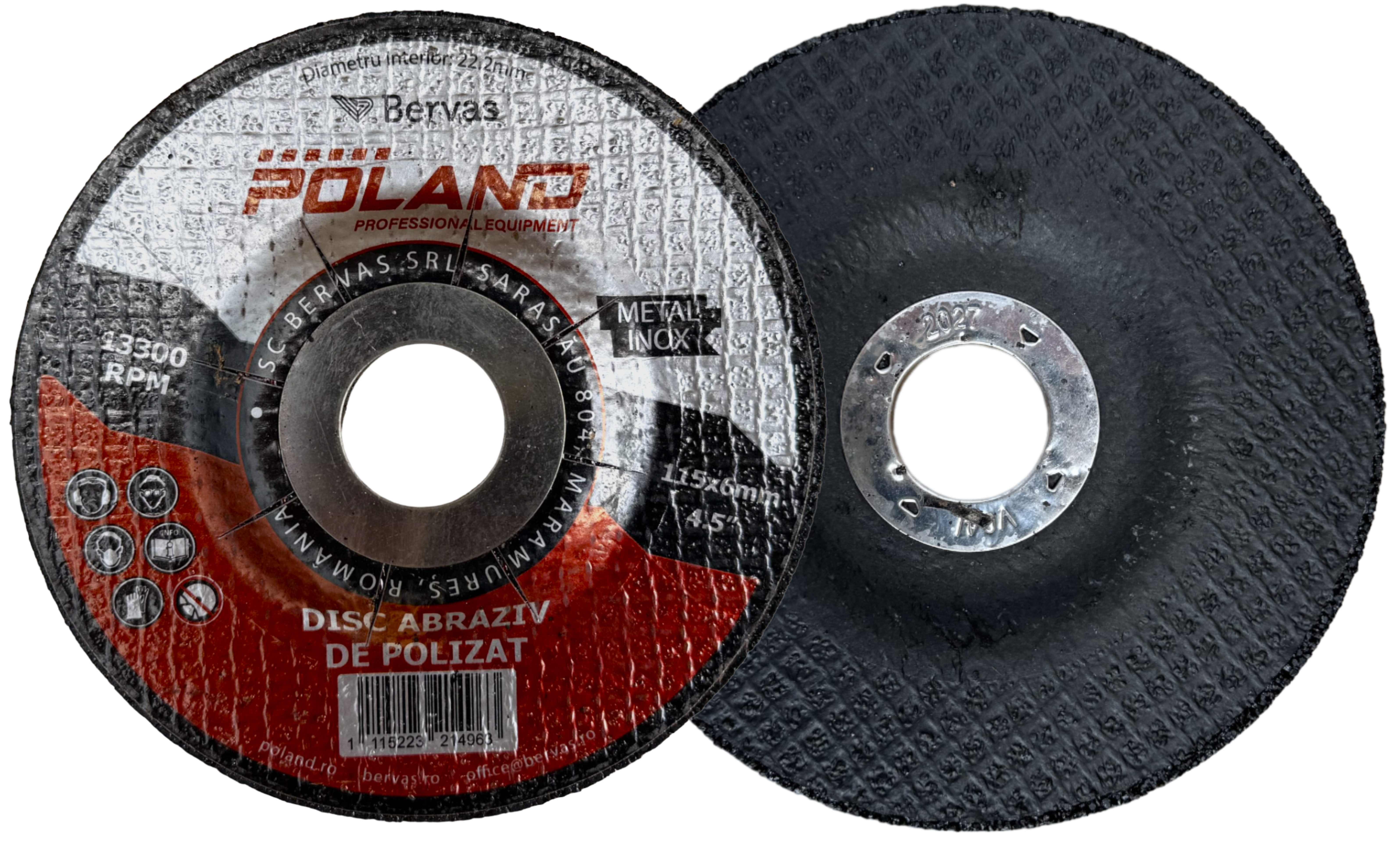 Disc Abraziv Poland pentru Polizat 125x6.0mm