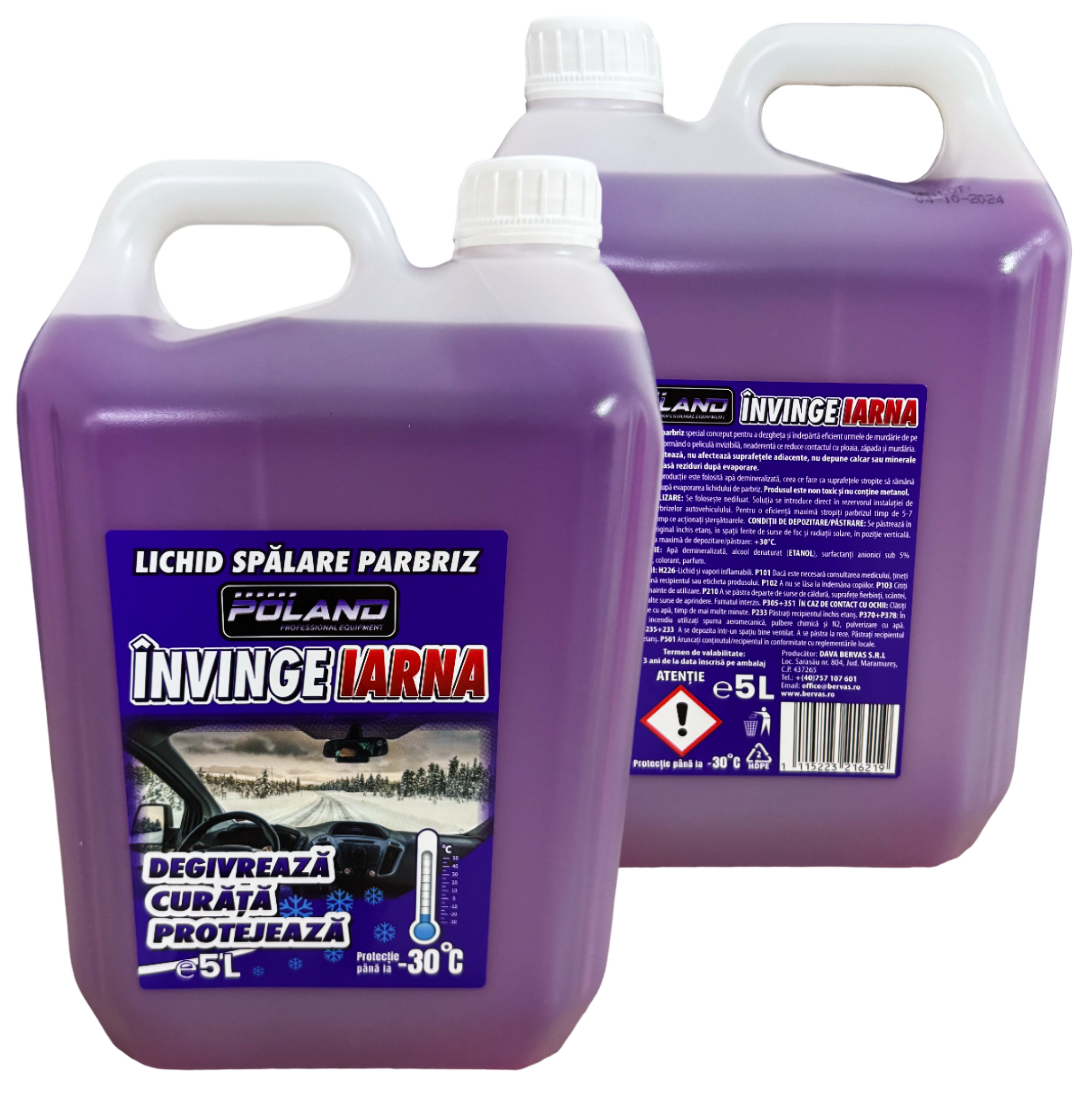 Solutie Spalare Parbriz 5L -30grade