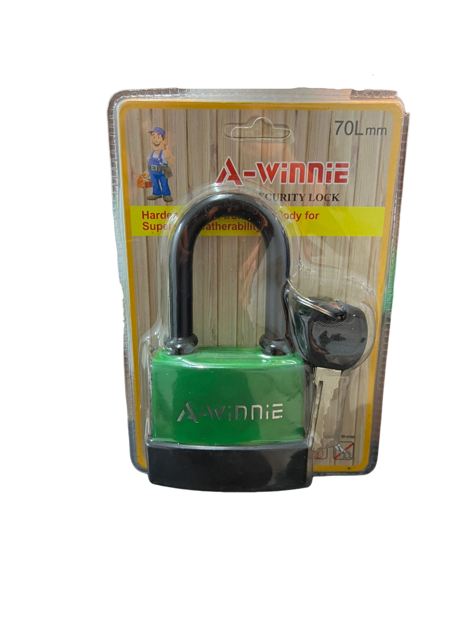 Lacat cu Protectie Lung 80mm