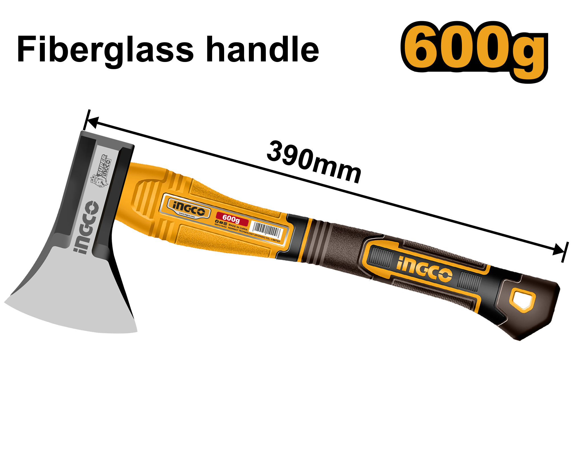 Secure cu Maner de Fibra 800g