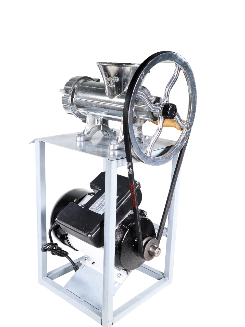 Masina Carne Nr.32 AL cu Suport Motor Electric 1.5kw