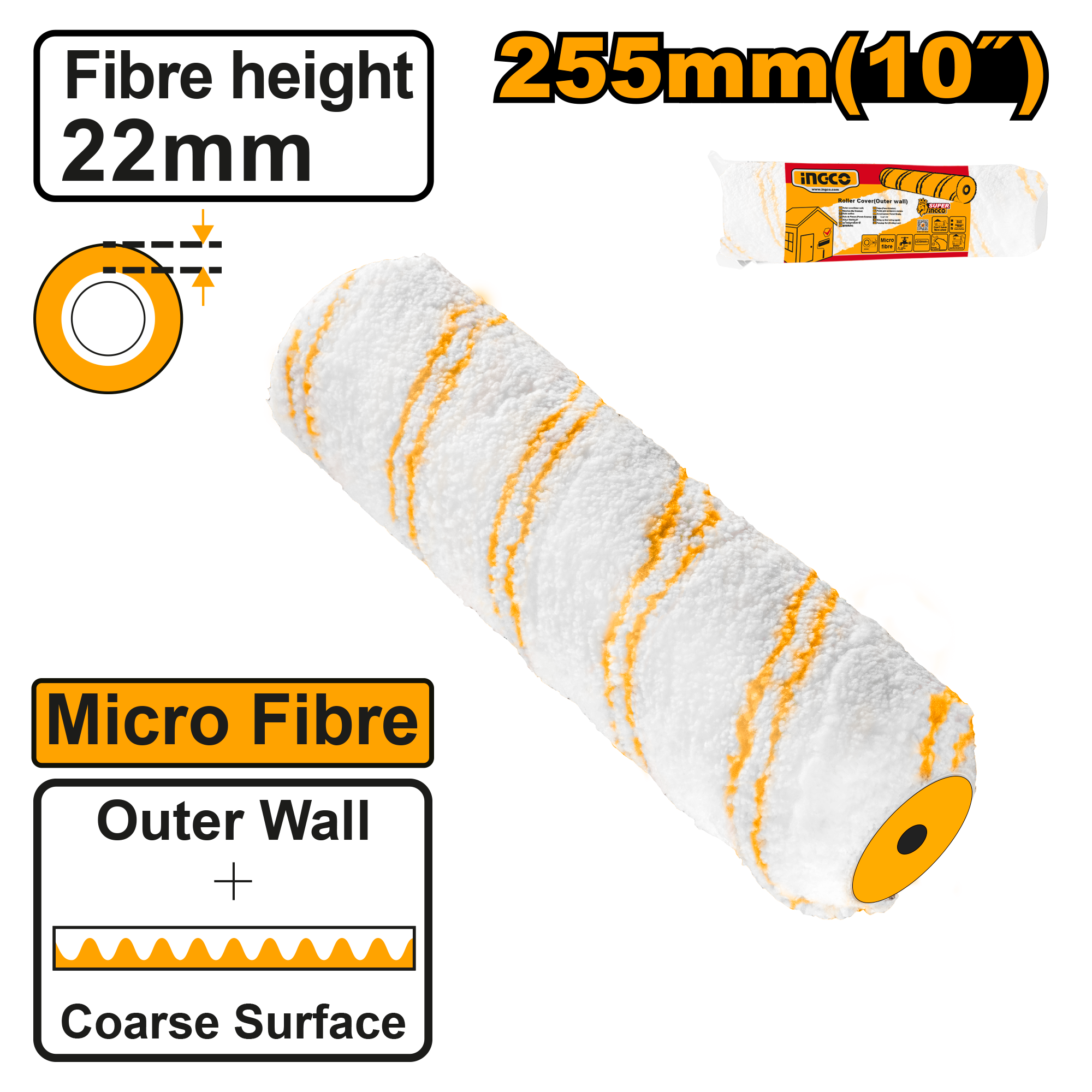 Rezerva Trafalet 255mm Fibra 22mm Exterior