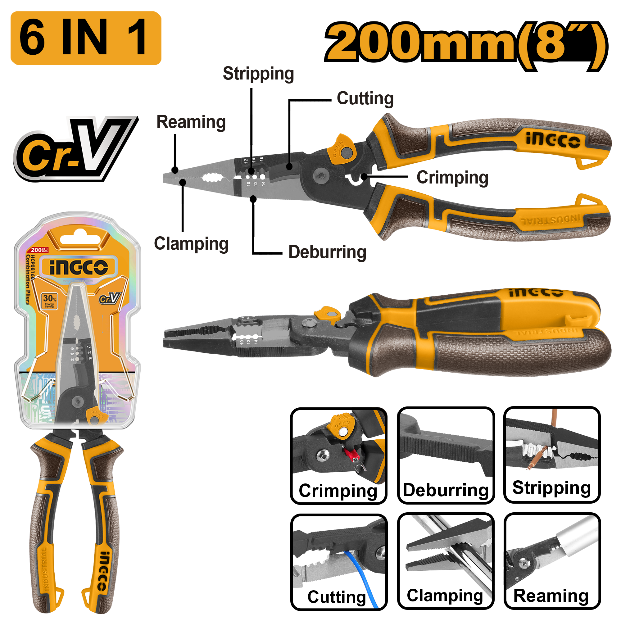 Cleste Multifunctional 6 in 1