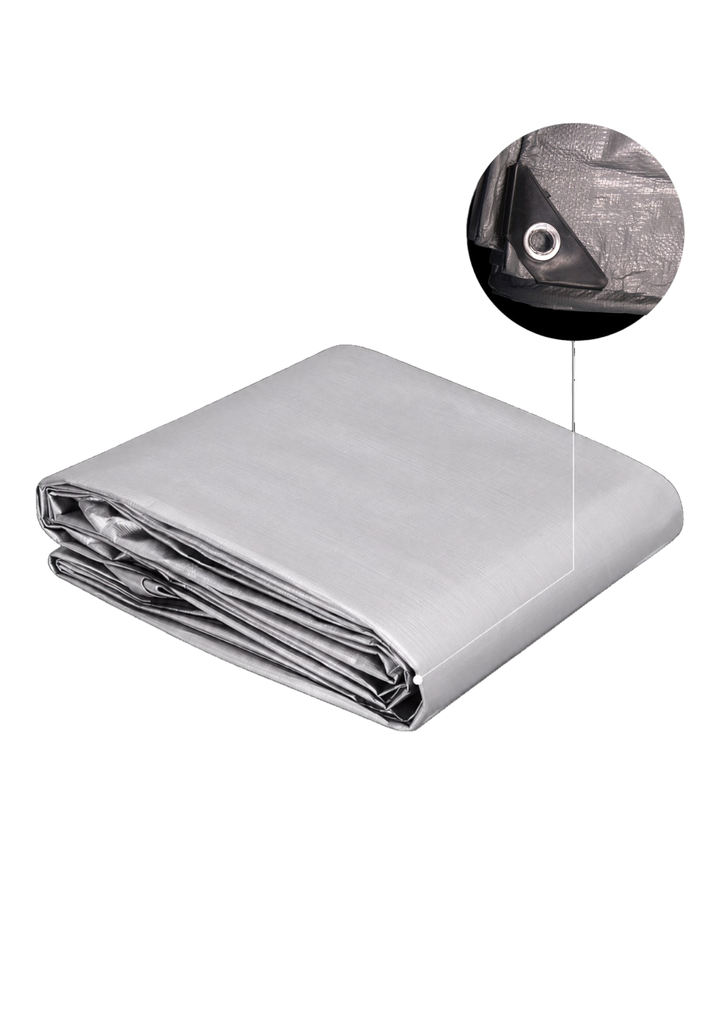 Prelata gri 3x4m 150g/m2