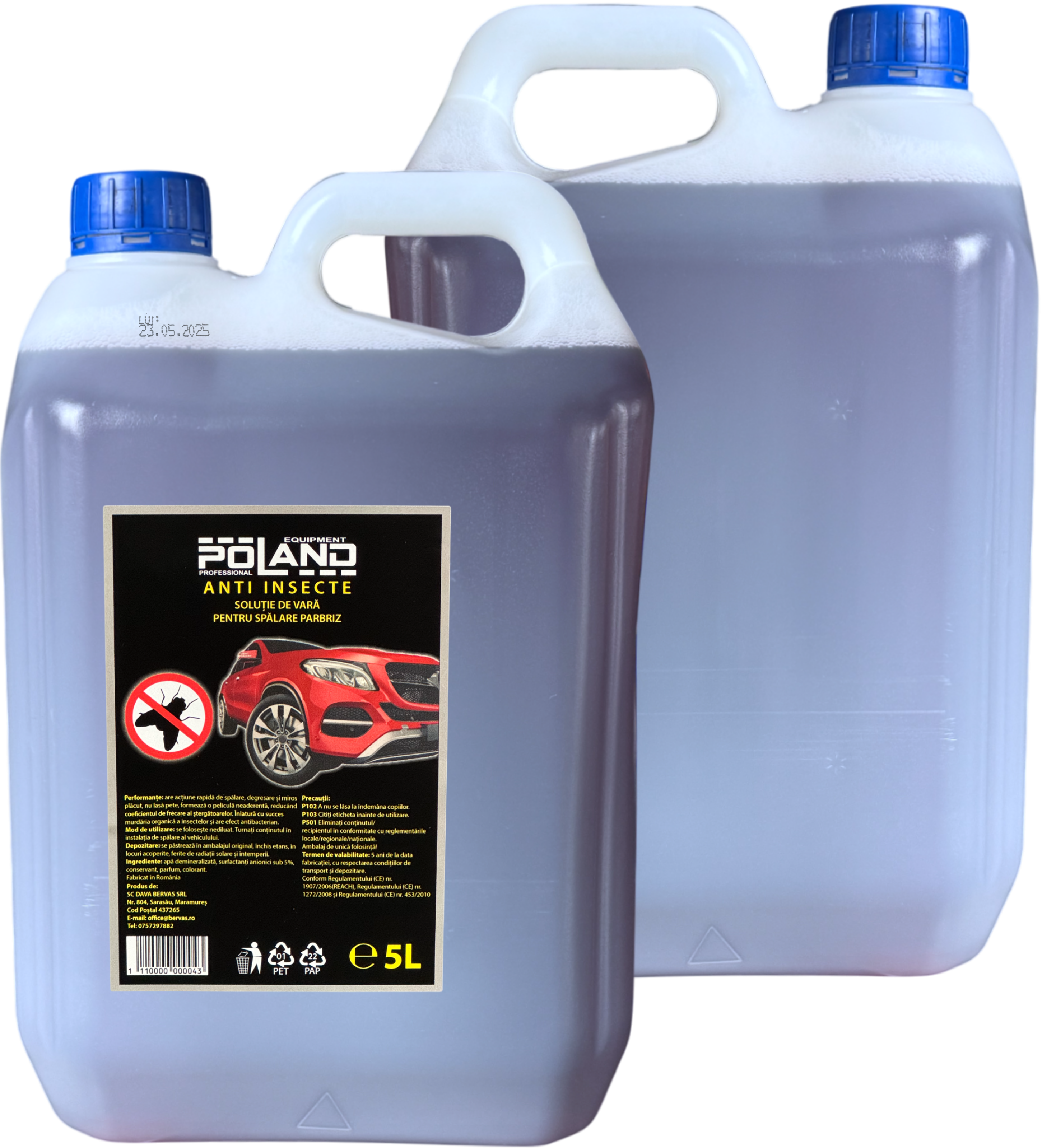 Solutie Parbriz Vara Anti-Insecte Poland 5L