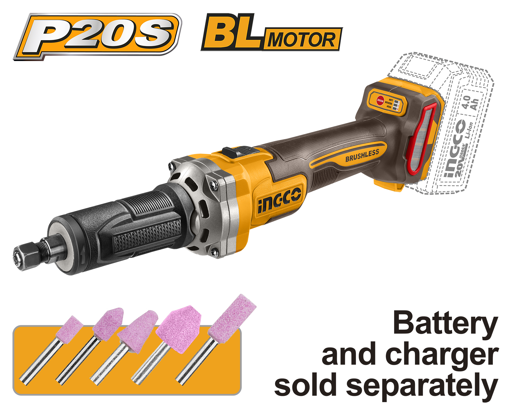Polizor Drept (Biax) 20V