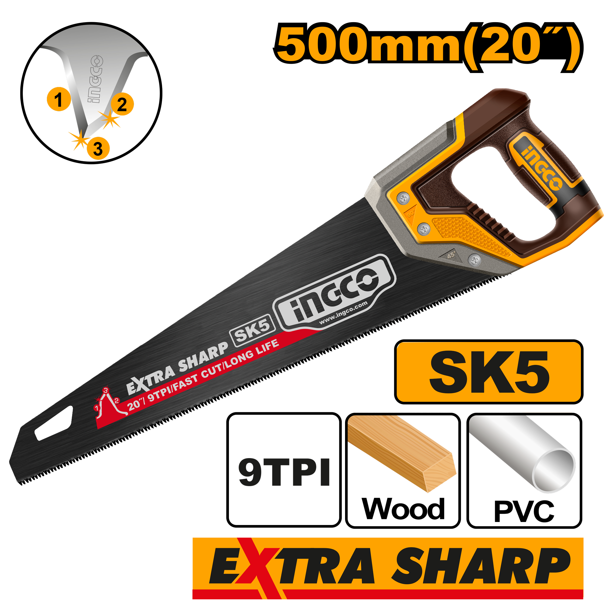 Fierastrau Manual Lemn 50cm