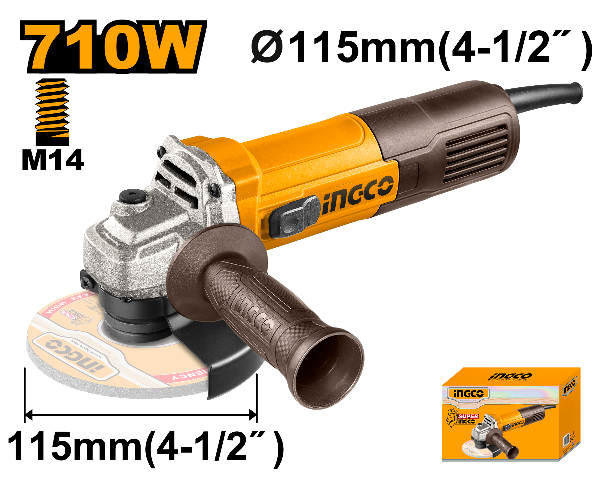 Flex Unghiular 710W 115mm