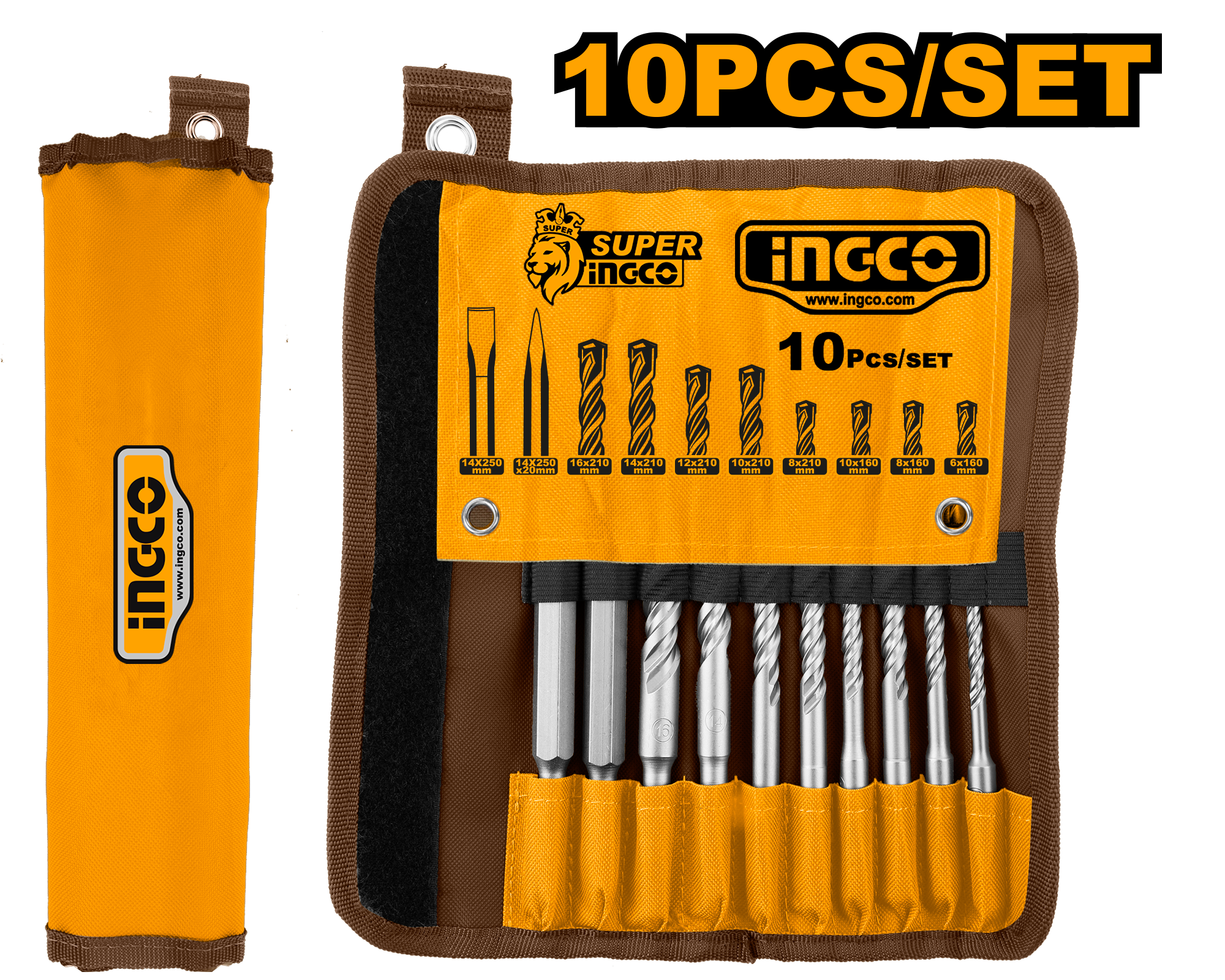Set Burghie SDS 10buc