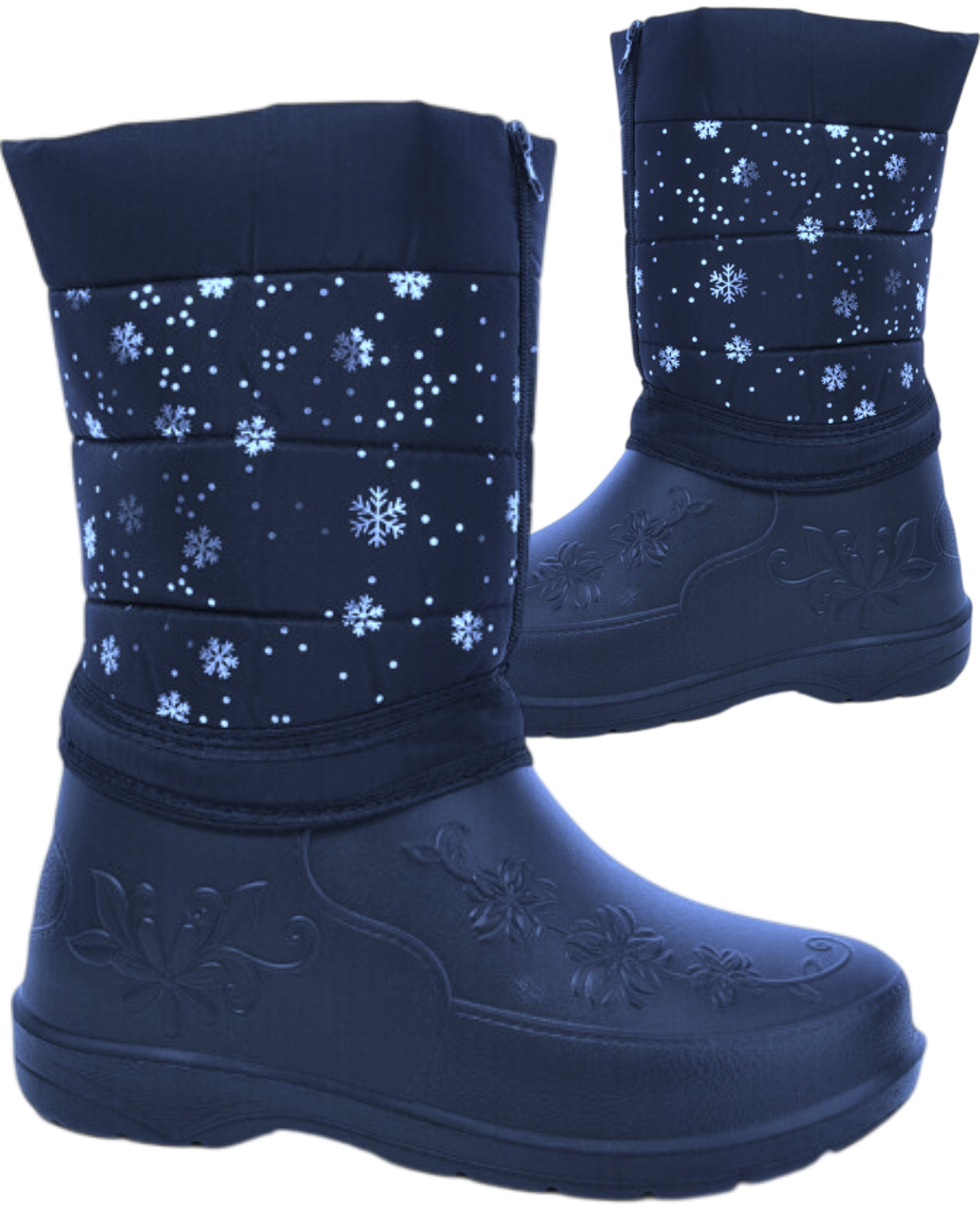 Cizme Femei Fulgi bleumarin SBW01 8 per/bax