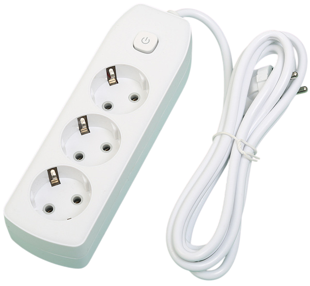Prelungitor 3m 3 Prize cu Intrerupator (nou)