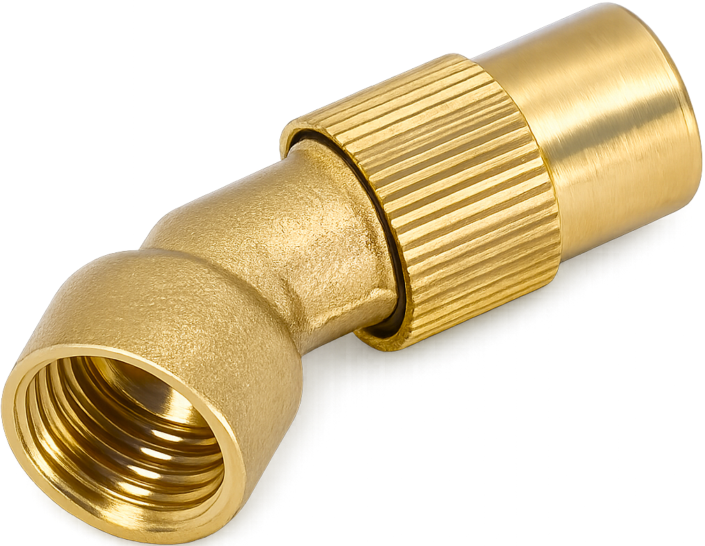 Cap Pompa Tija Stropit Cupru 45 Grade