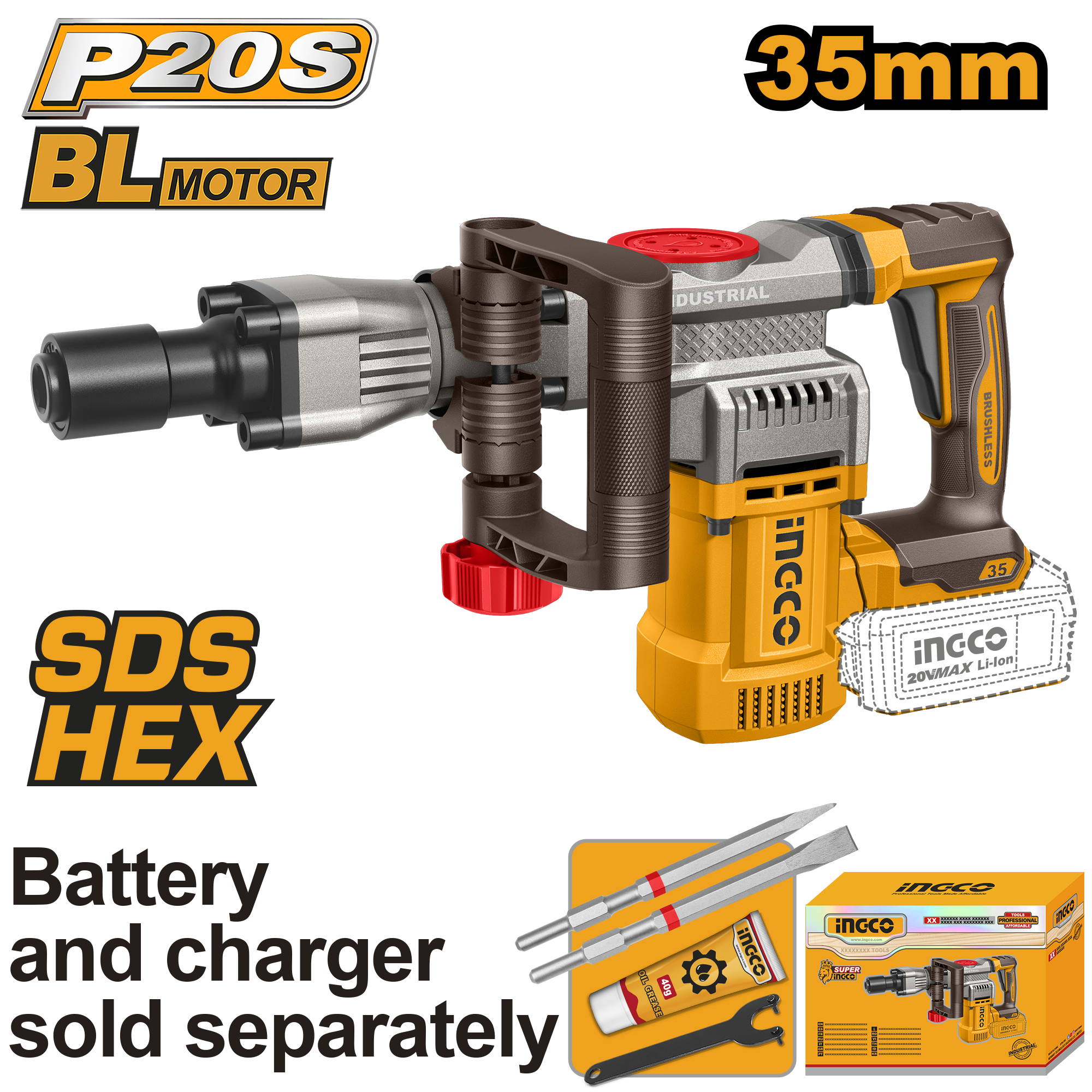 Demolator 20V SDS HEX