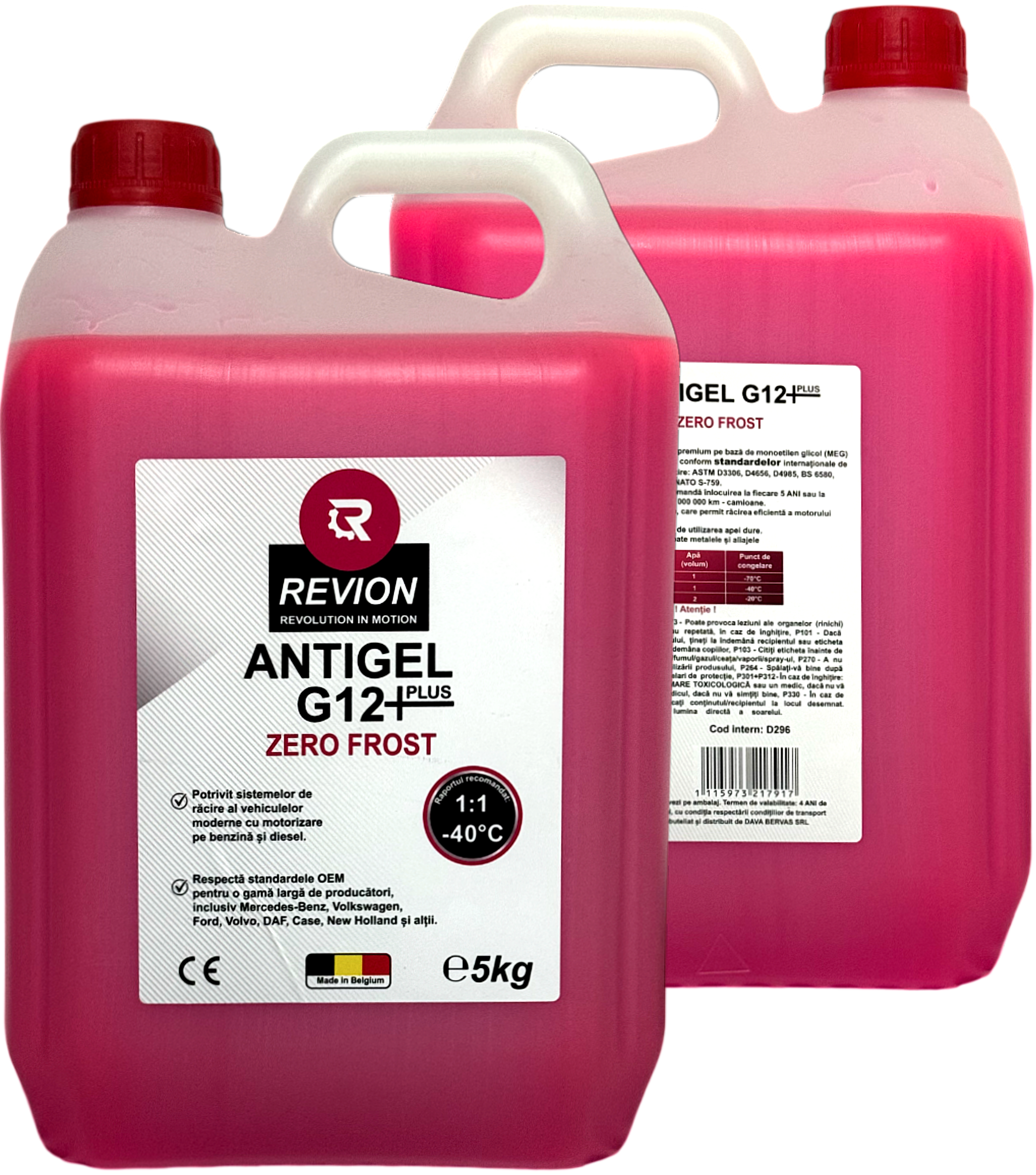Antigel Revion 5kg G12 -40 C