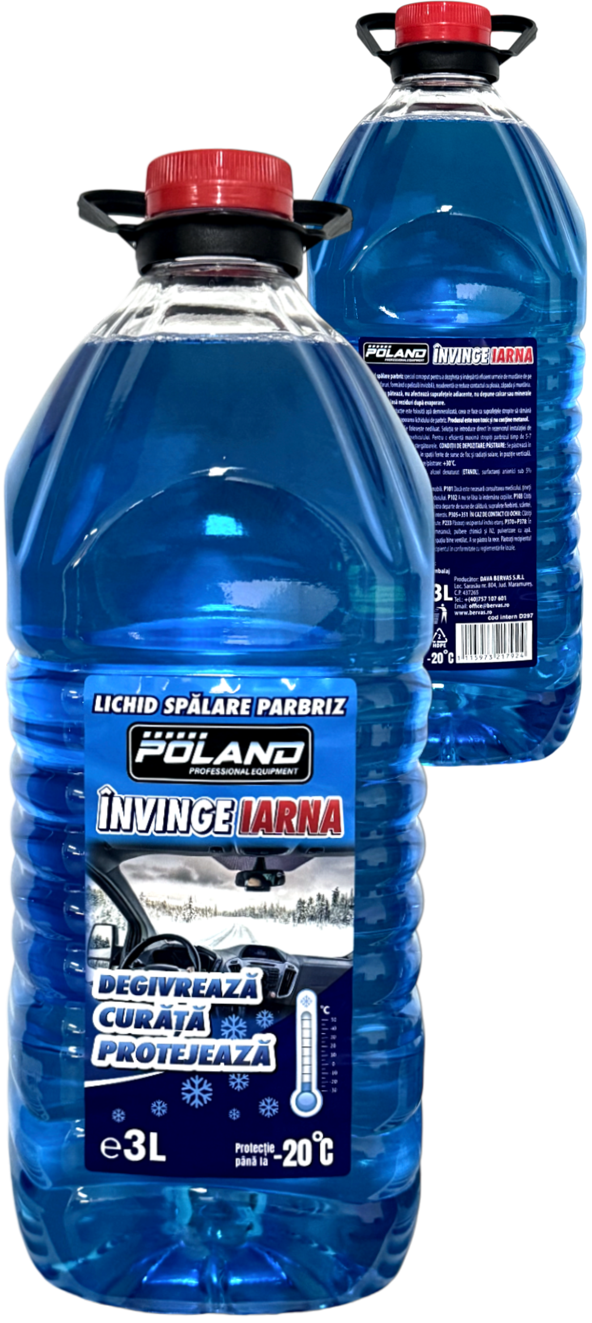 Solutie Spalare Parbriz 3L -20grade