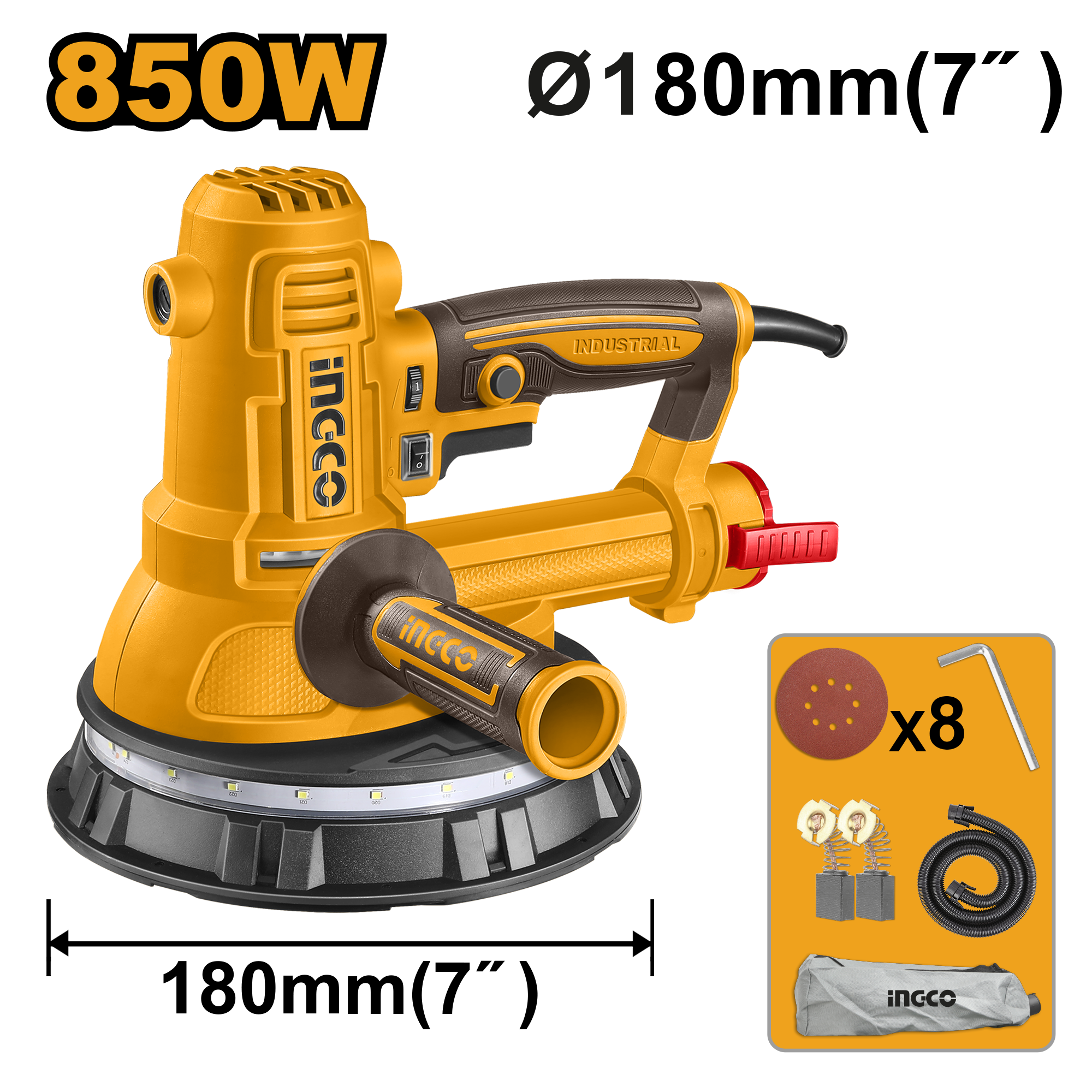 Slefuitor Rigips 850W 180mm