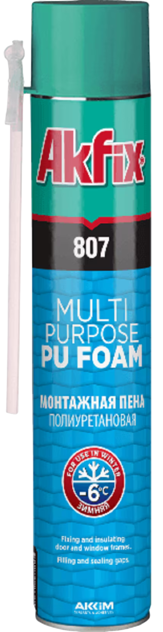 Spuma Akfix 807 iarna 750 ml
