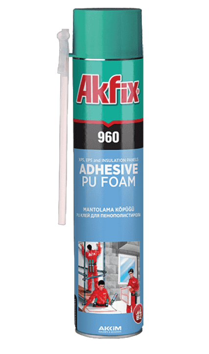 Spuma Adeziv Pai Akfix 960 pt Izolare 750 ml