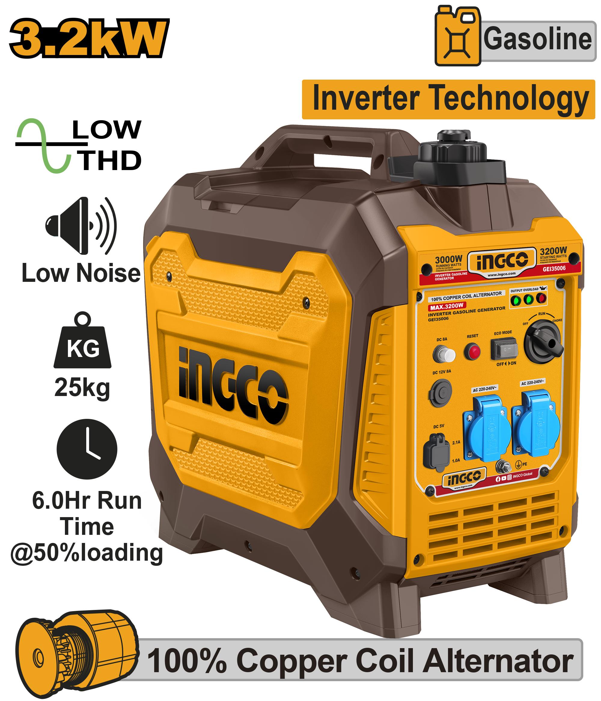 Generator 3.2Kw Invertor