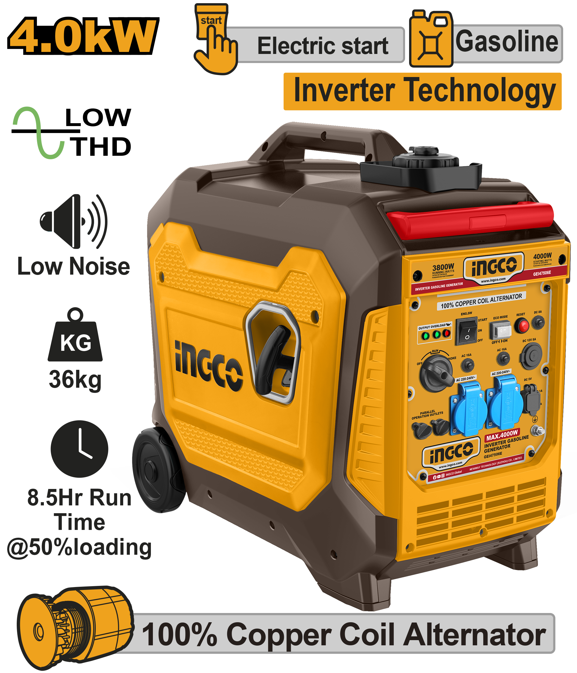 Generator 4.0KW Silent cu Invertor