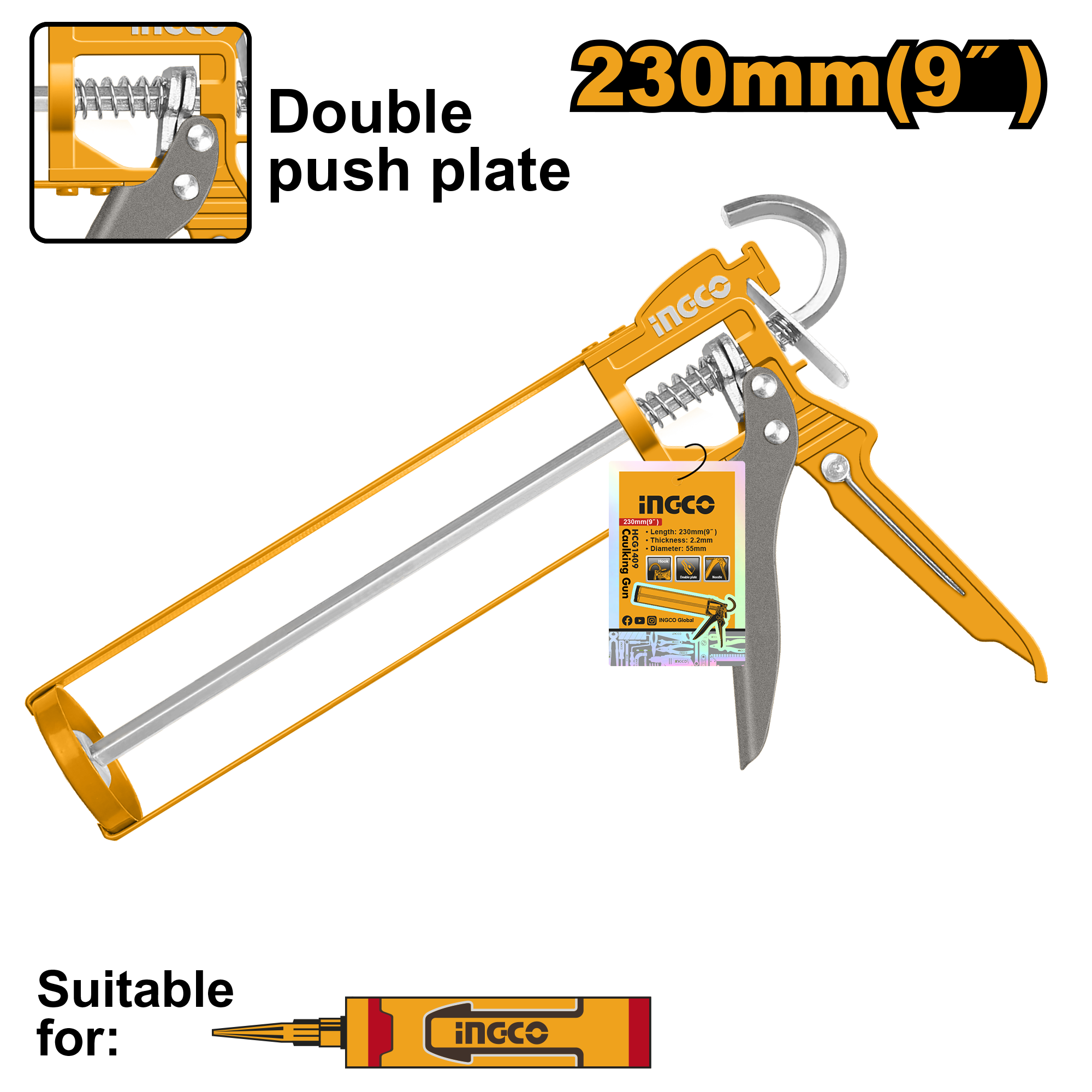 Pistol Silicon 230mm