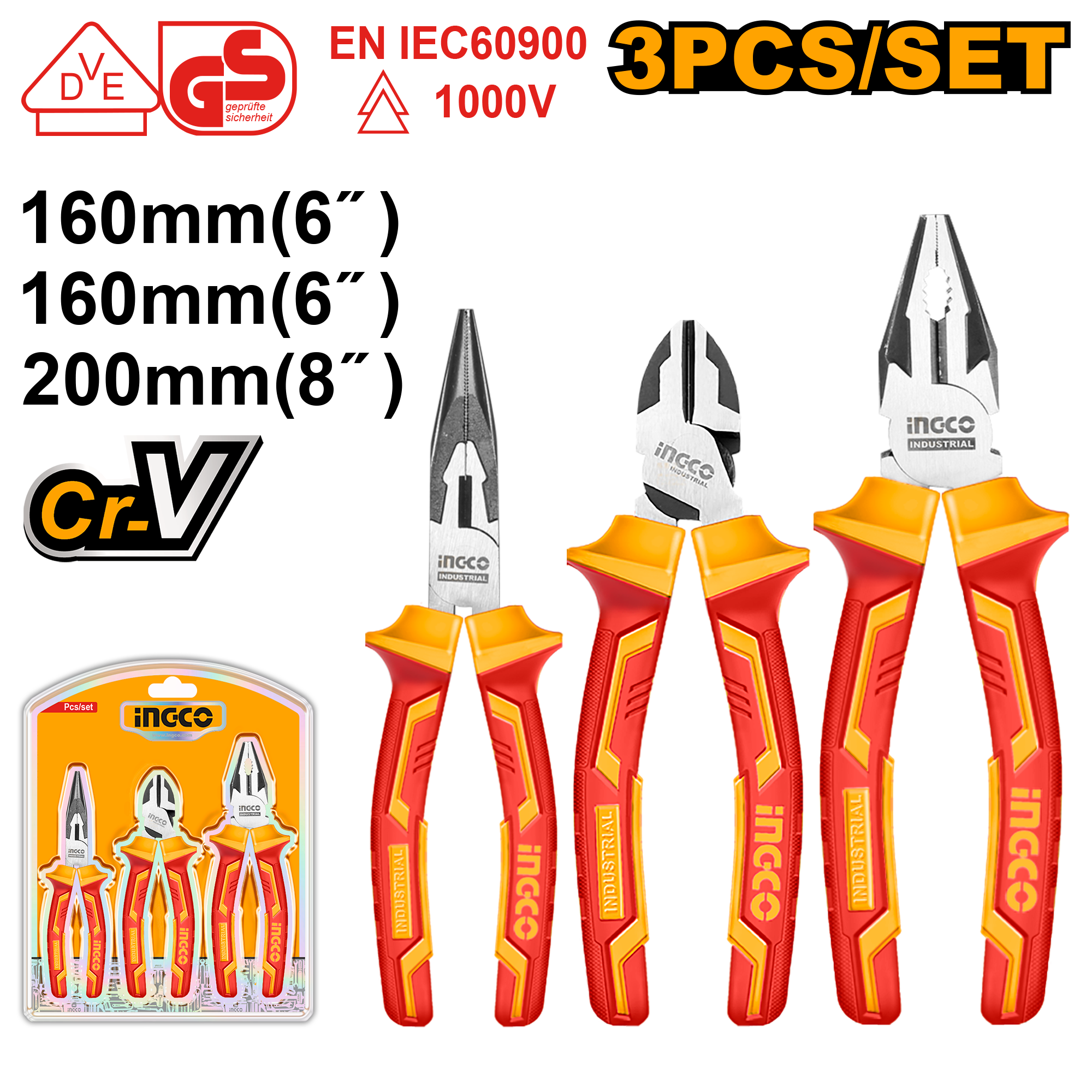 Patenti Maner Izolat Set 3buc