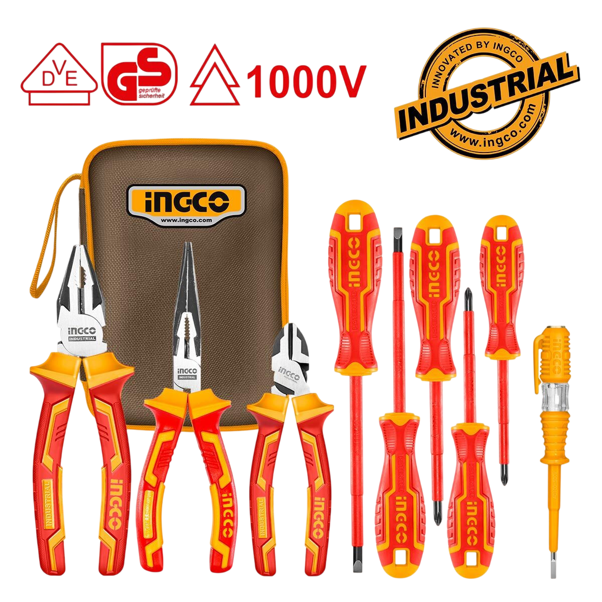 Surubelnite si Patenti Electrician Set 9buc