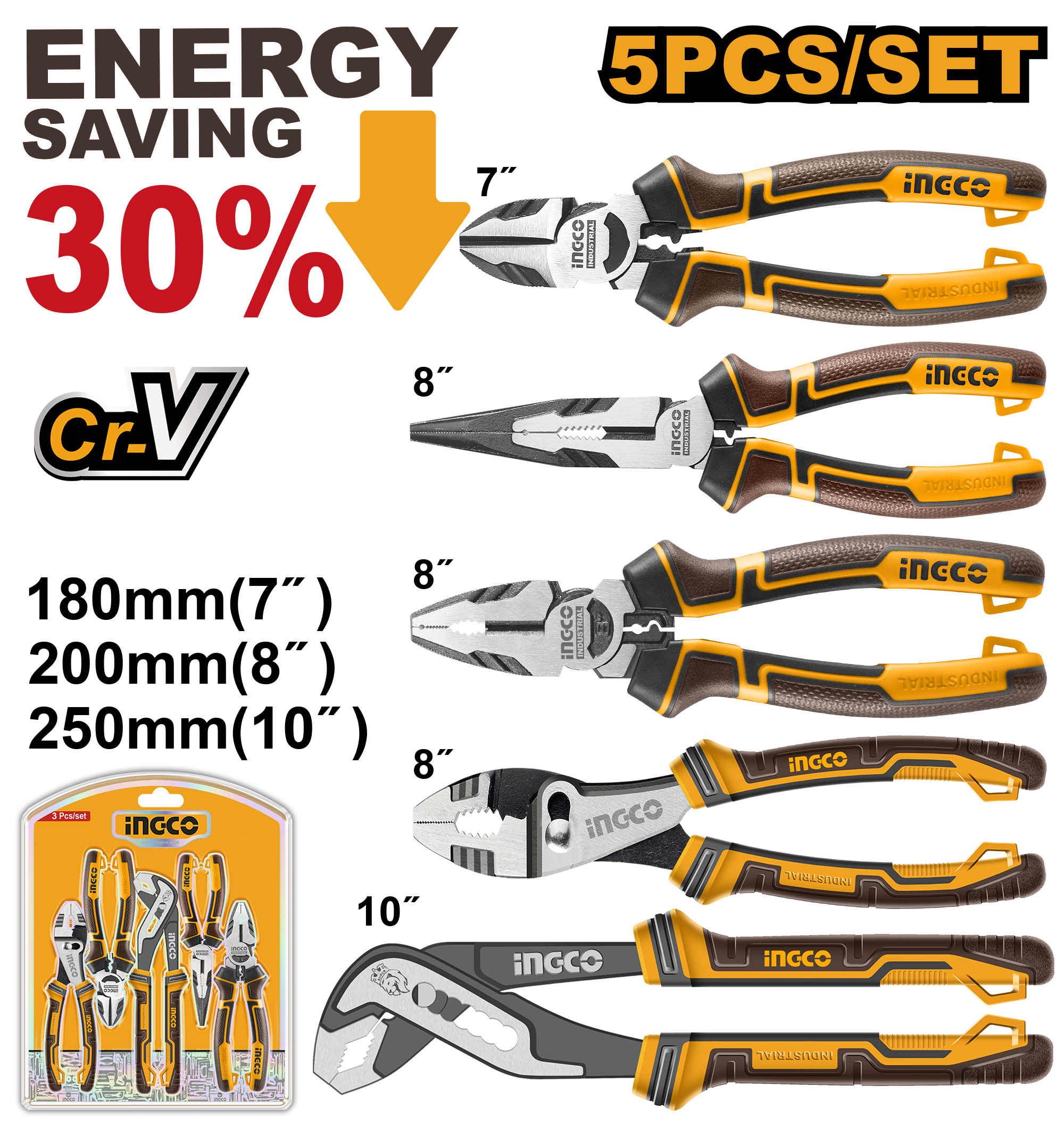 Patenti Maner Cauciucat Set 5buc