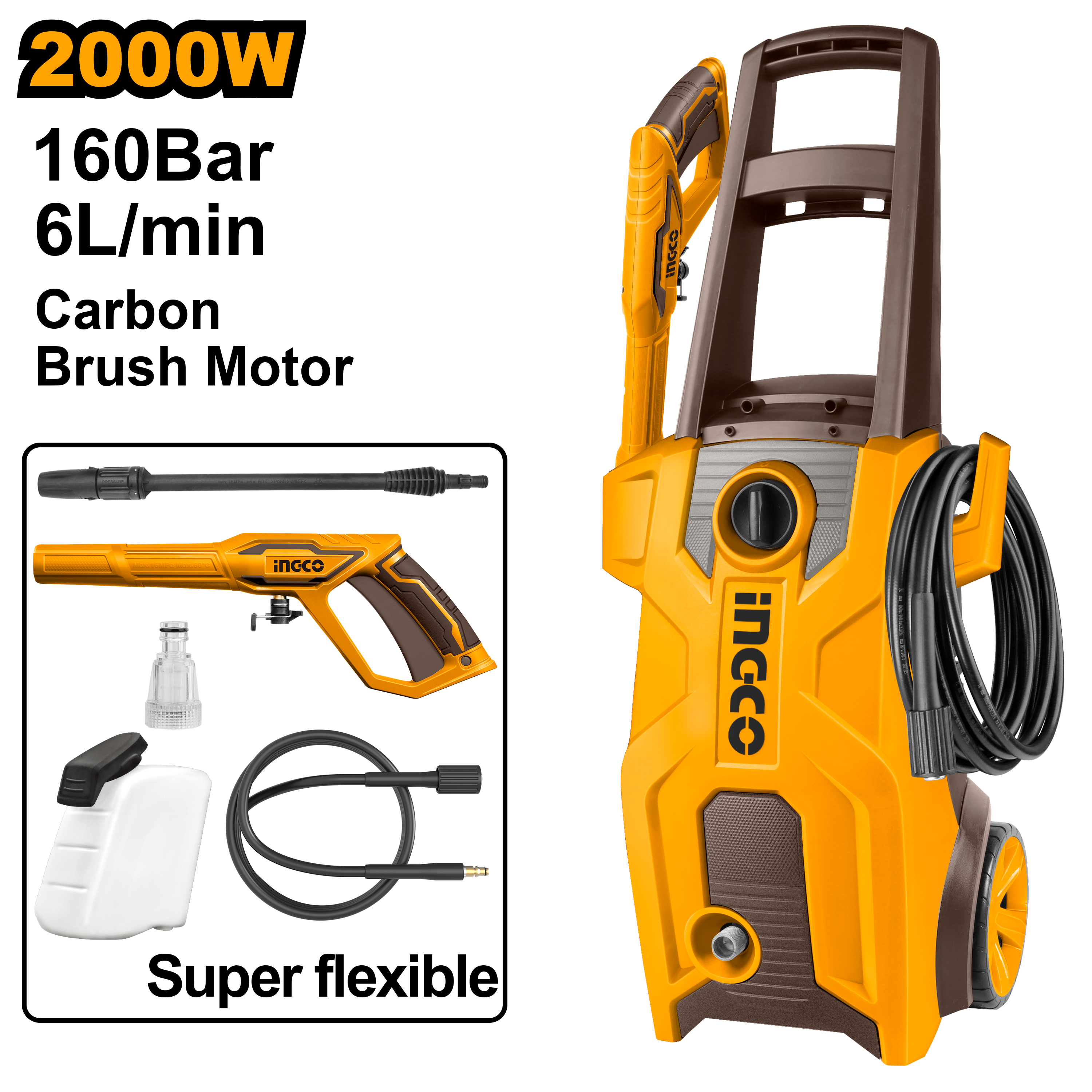 Aparat de Spalat cu Presiune 2000W