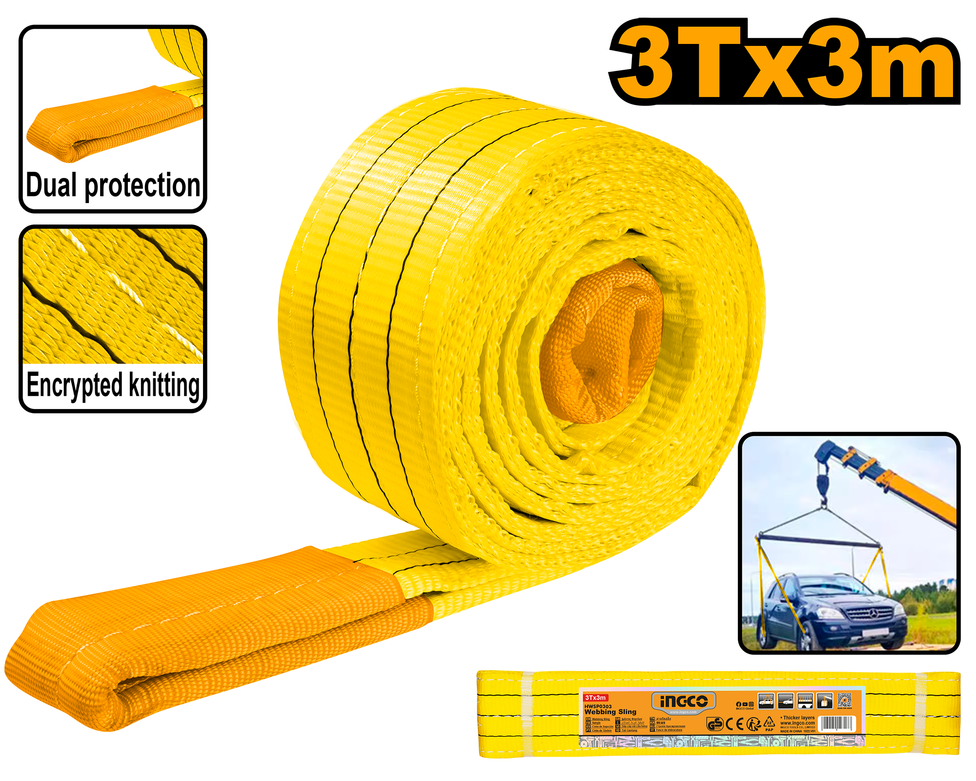 Centura (Sufa) Tractare 3T 3m