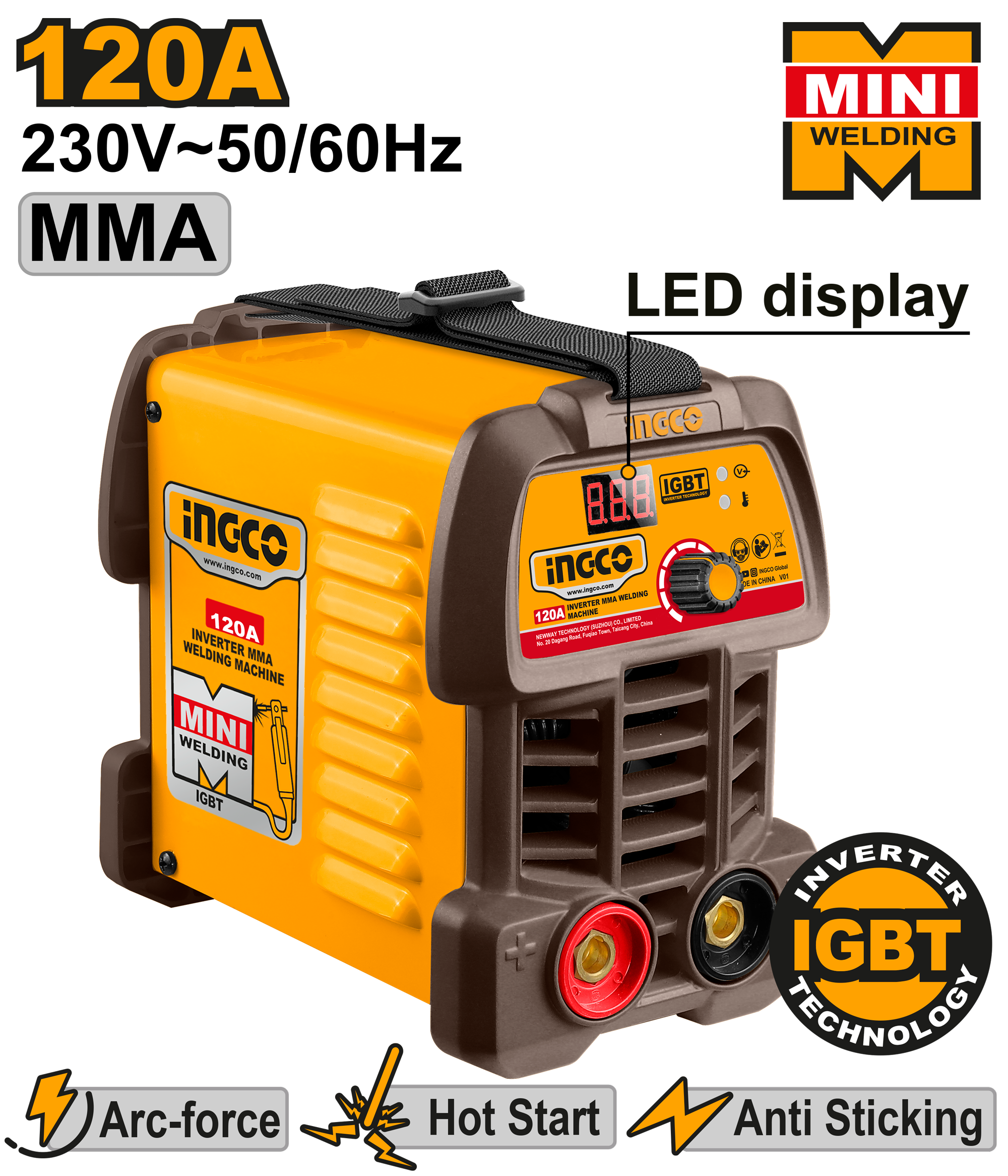 Aparat Sudura cu Invertor MMA 120A