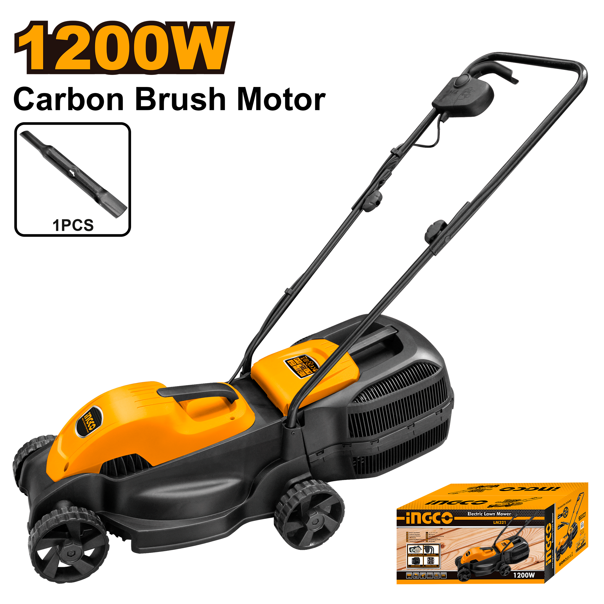 Masina Tuns Iarba 1200W - 220V