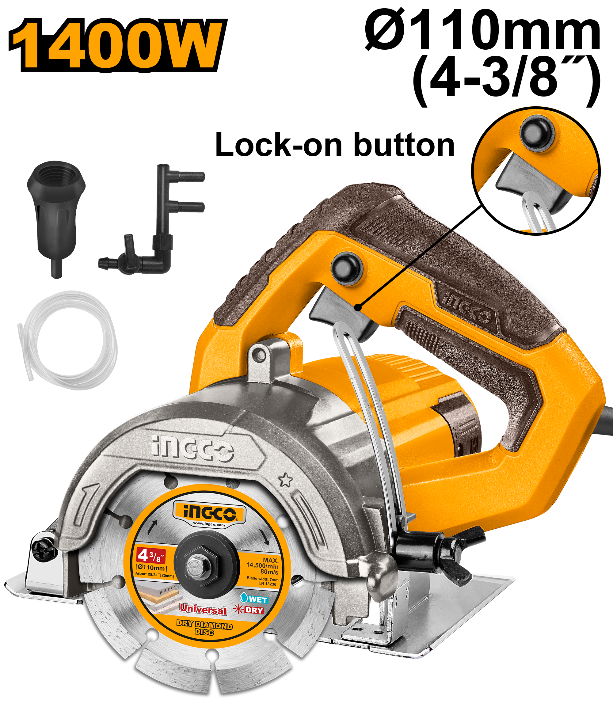 Circular pentru Ceramica 1400W 110mm