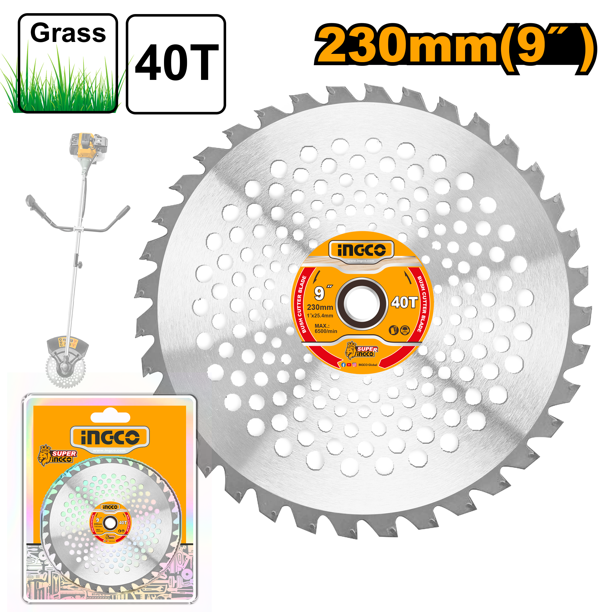 Disc pentru Motocoasa INGCO 230mm x 40T