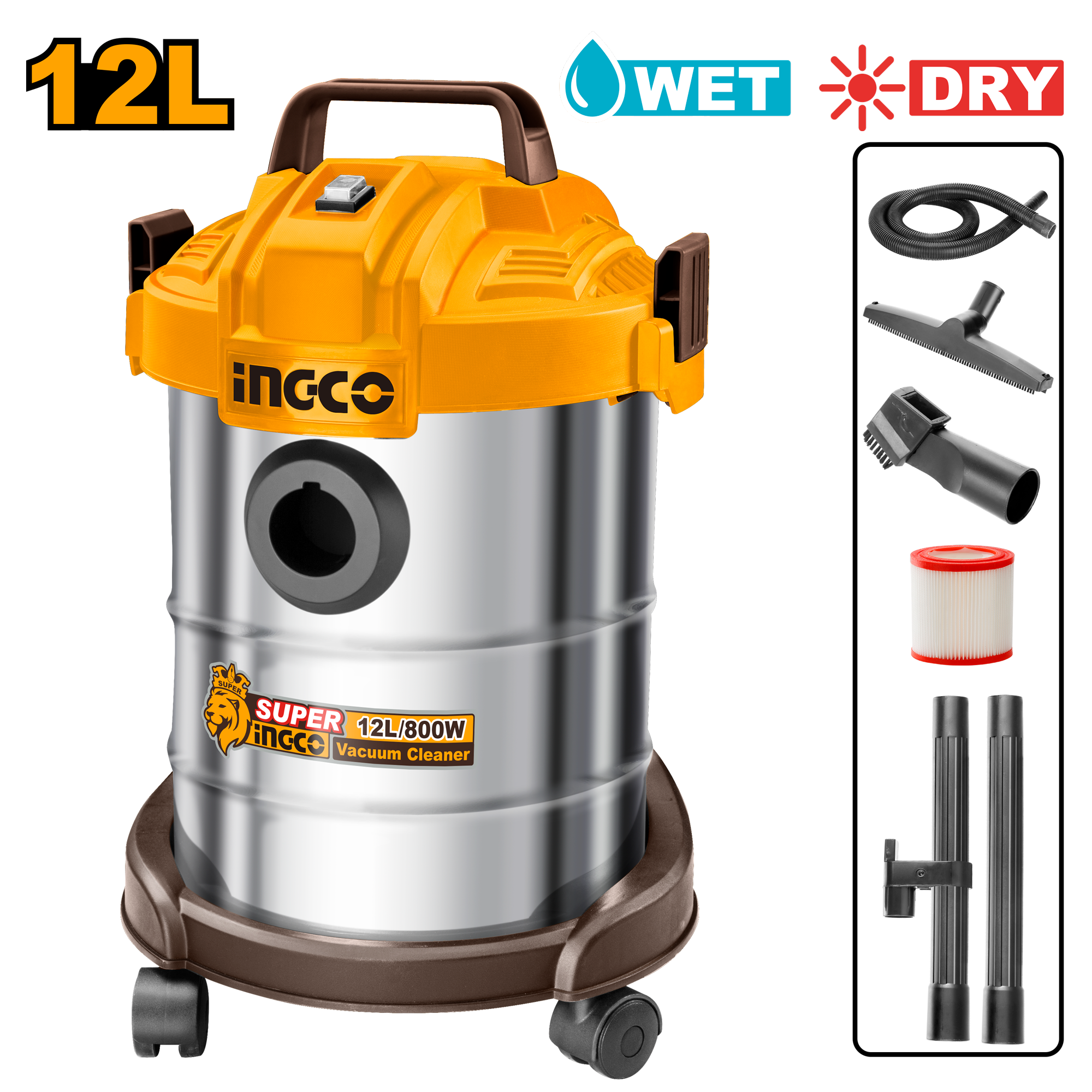 Aspirator 800W 12L