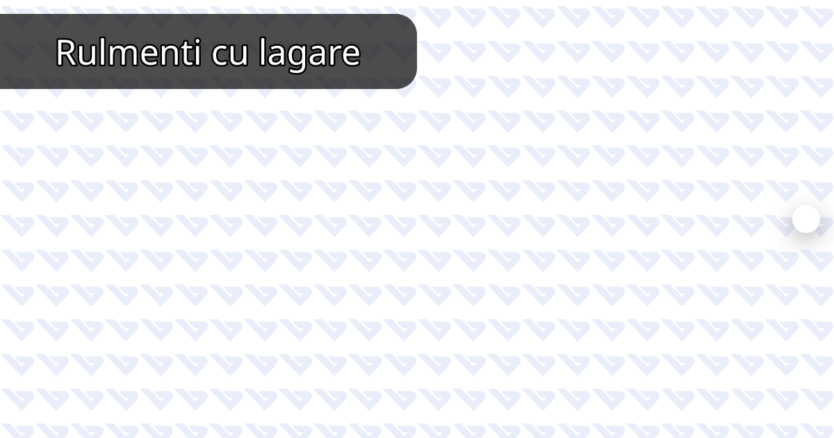 Rulmenti cu lagare